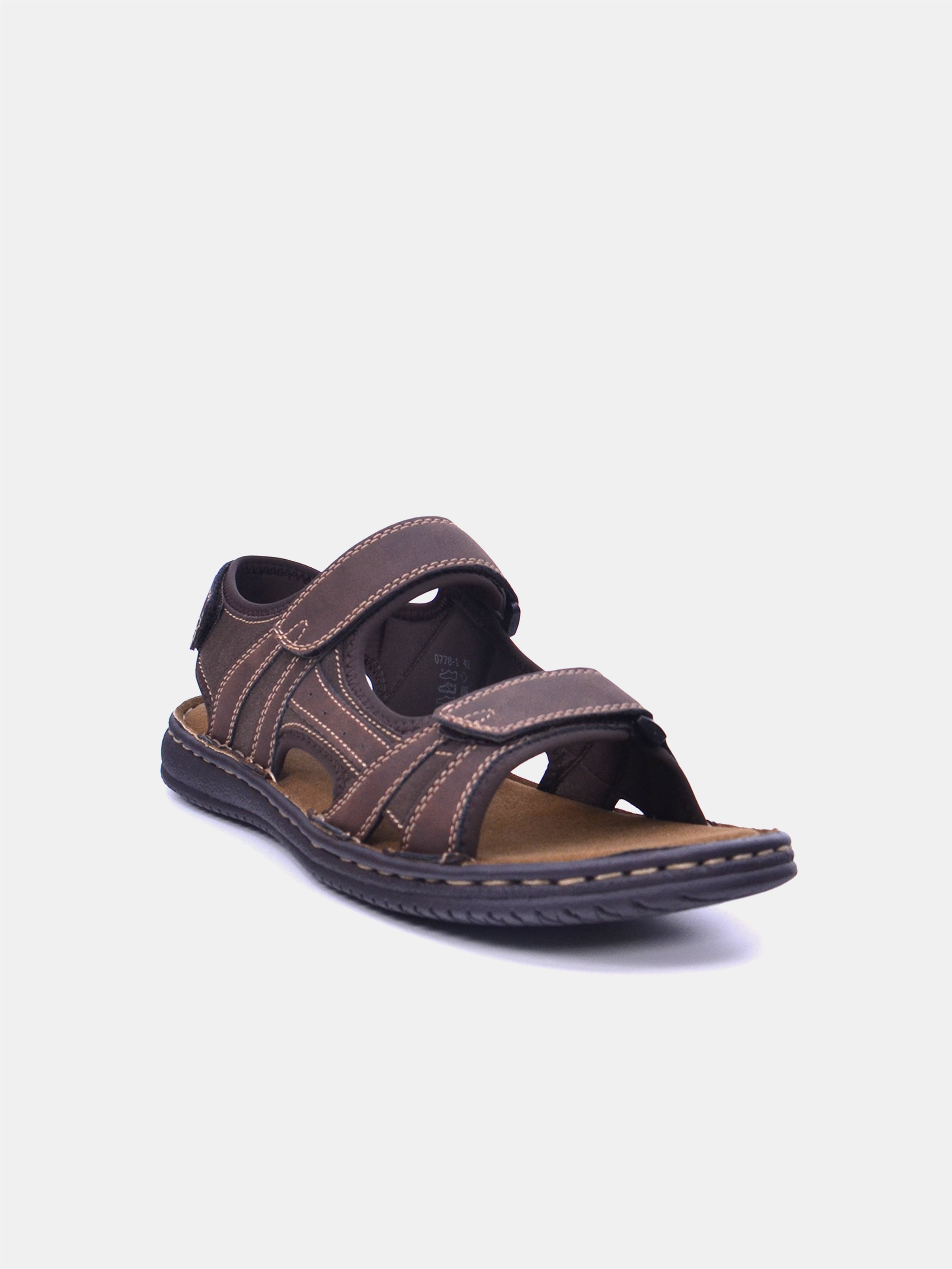 Barjeel Uno 0778 - 2 Men's Sandals - Black