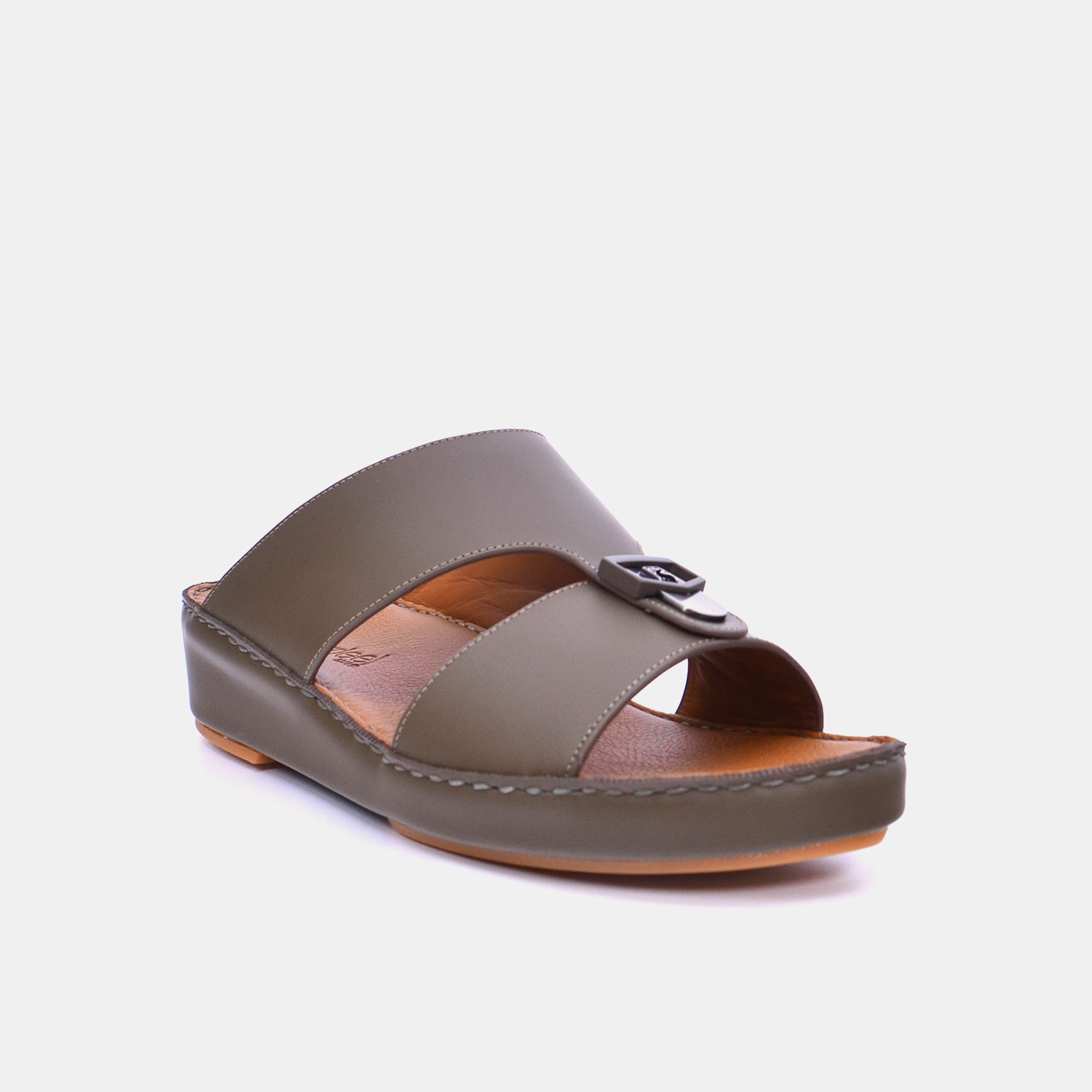 Barjeel Uno BS37 Men's Sandals - Brown