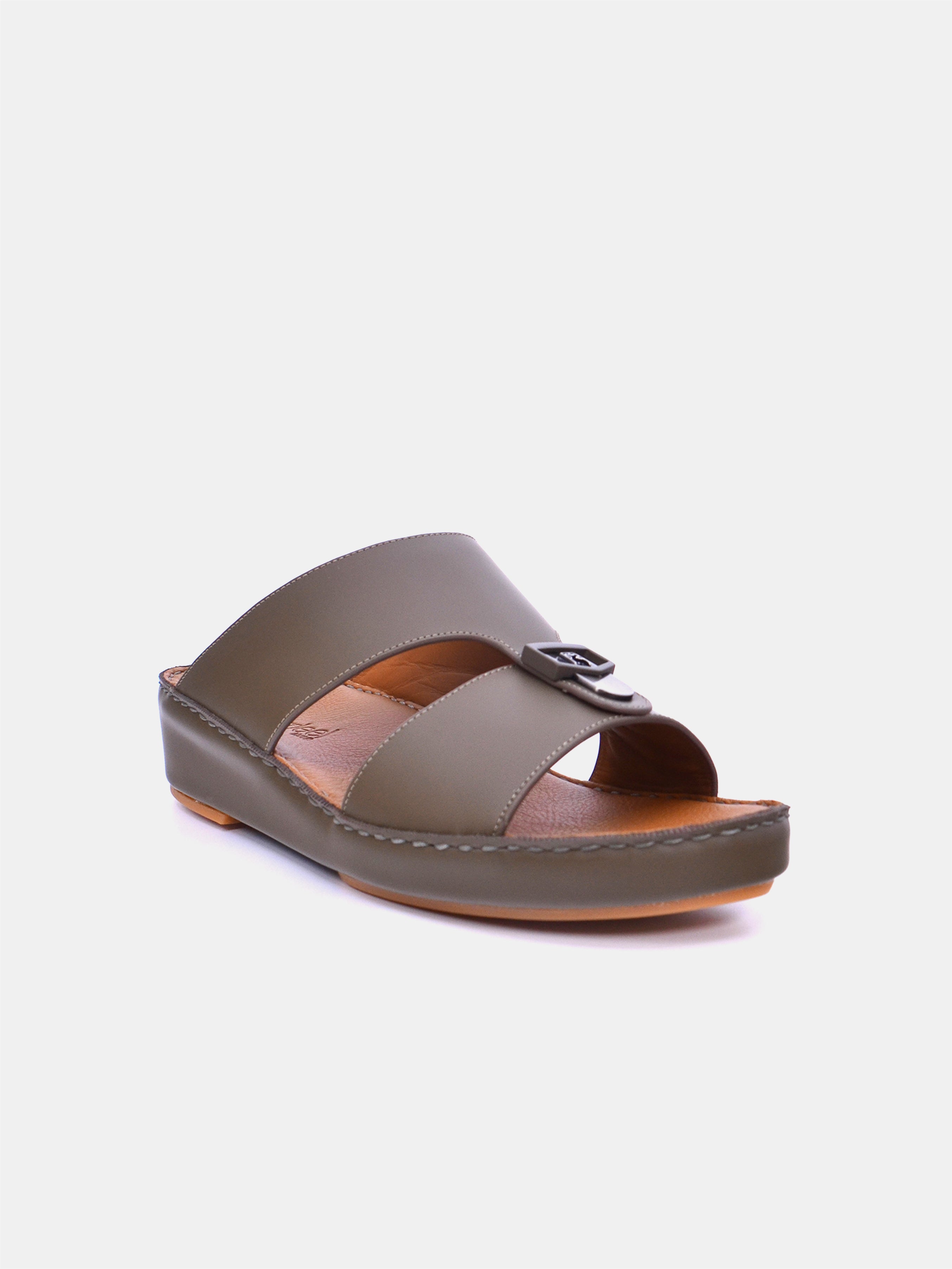 Barjeel Uno BS37 Men's Sandals - Brown