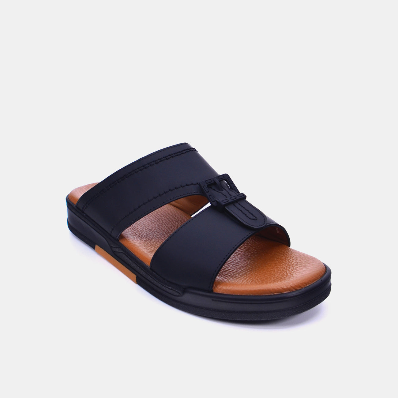 Barjeel Uno BJM07 Men's Sandals - Black