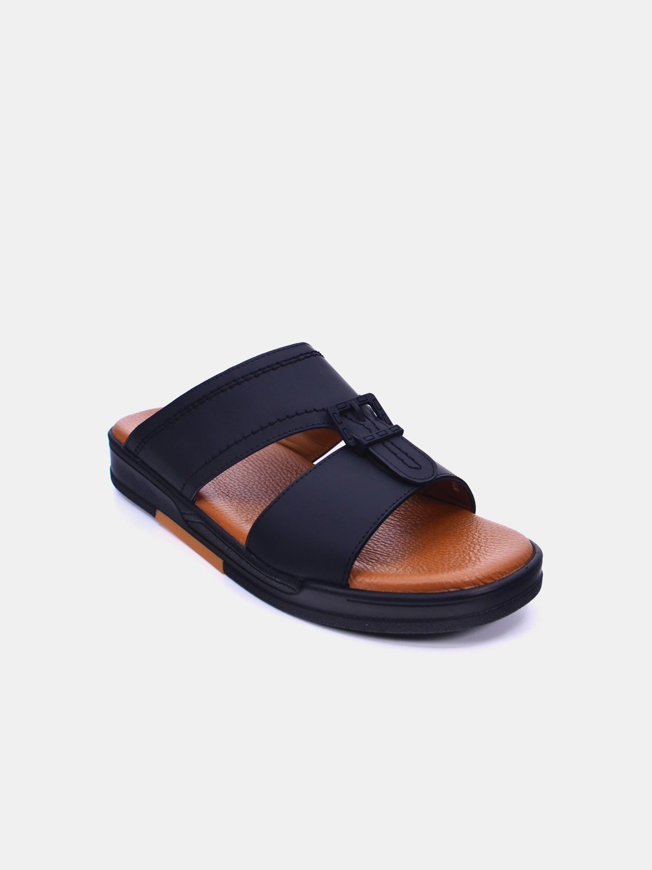 Barjeel Uno BJM07 Men's Sandals - Black