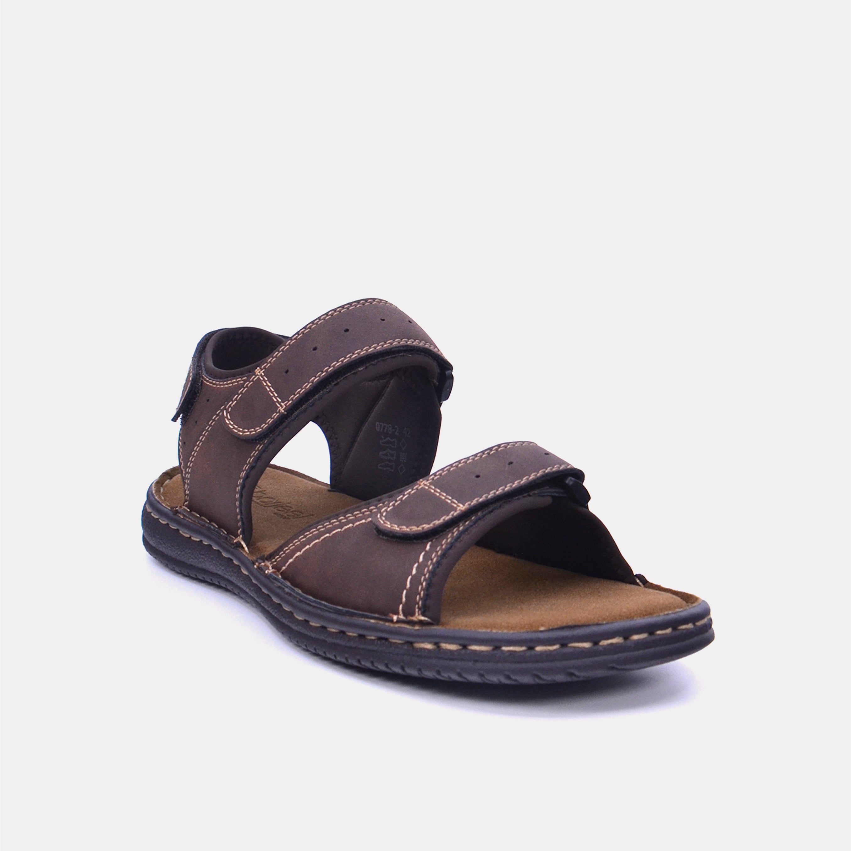Barjeel Uno 0778 - 1 Men's Sandals - Brown