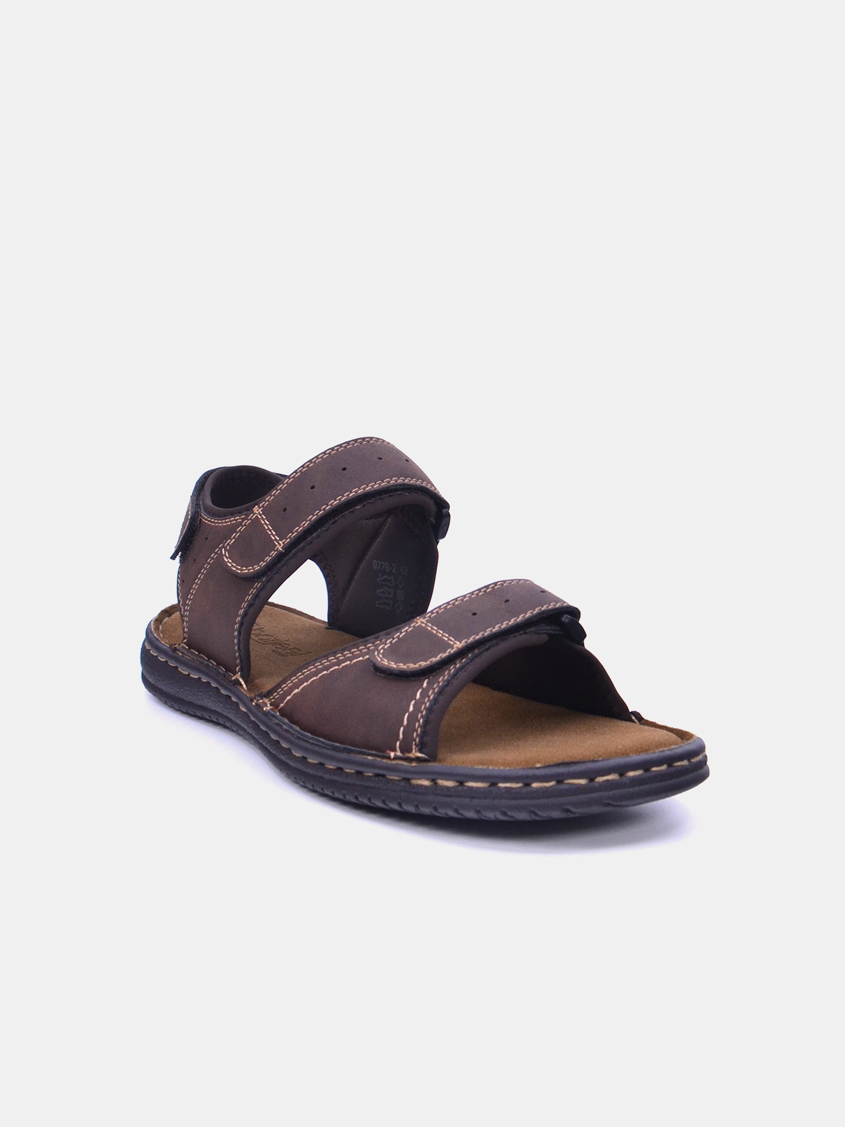 Barjeel Uno 0778 - 1 Men's Sandals - Brown
