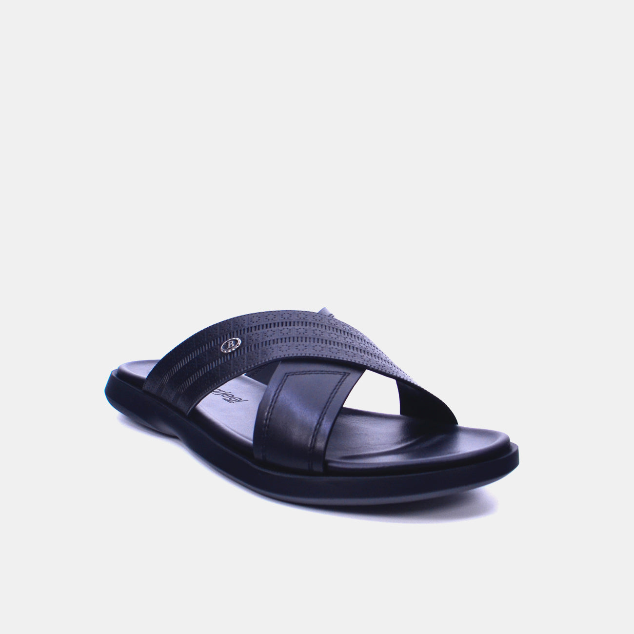 Barjeel Uno 8096 - 11 Men's Sandals - Black
