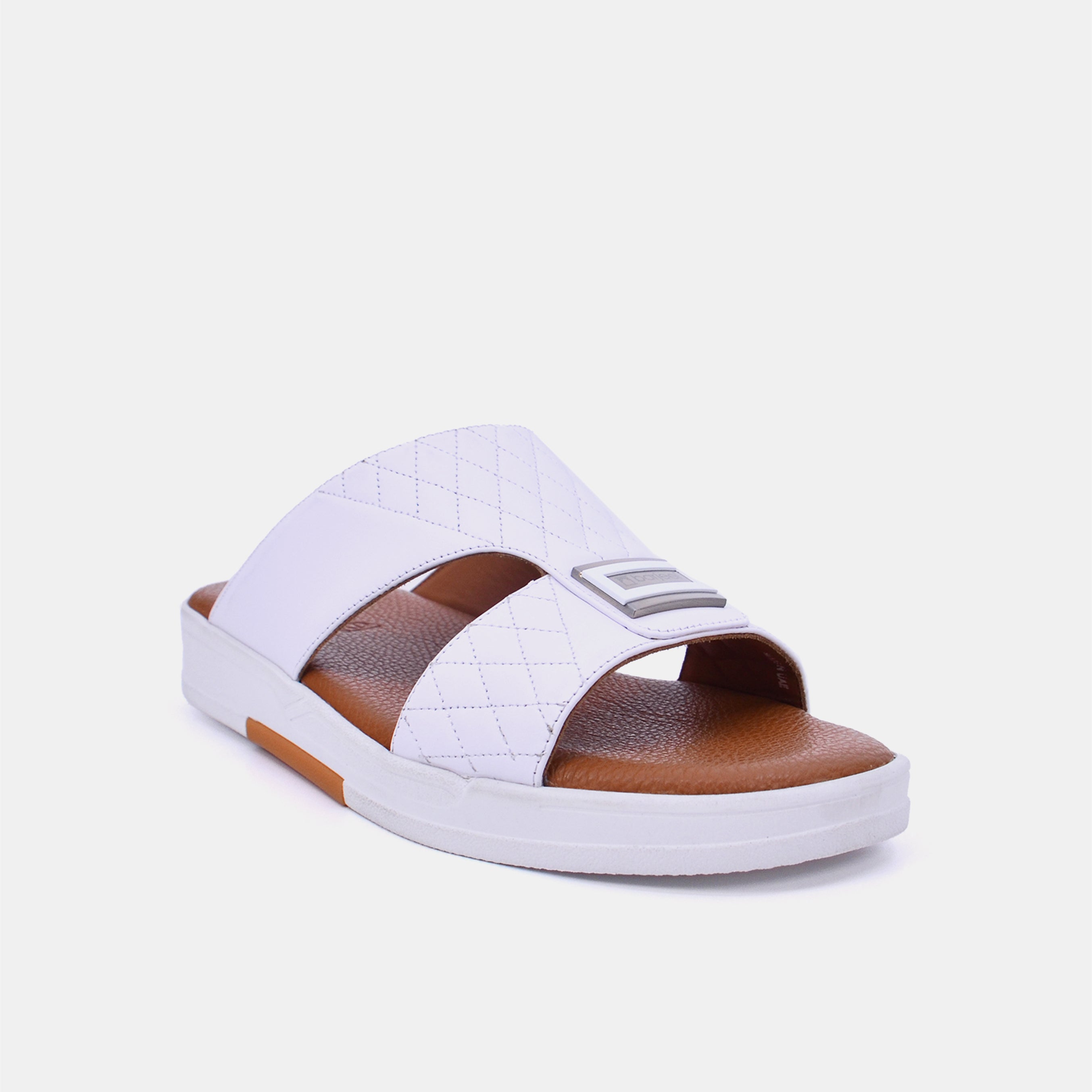 Barjeel Uno MSA138 B Boys Sandals - White