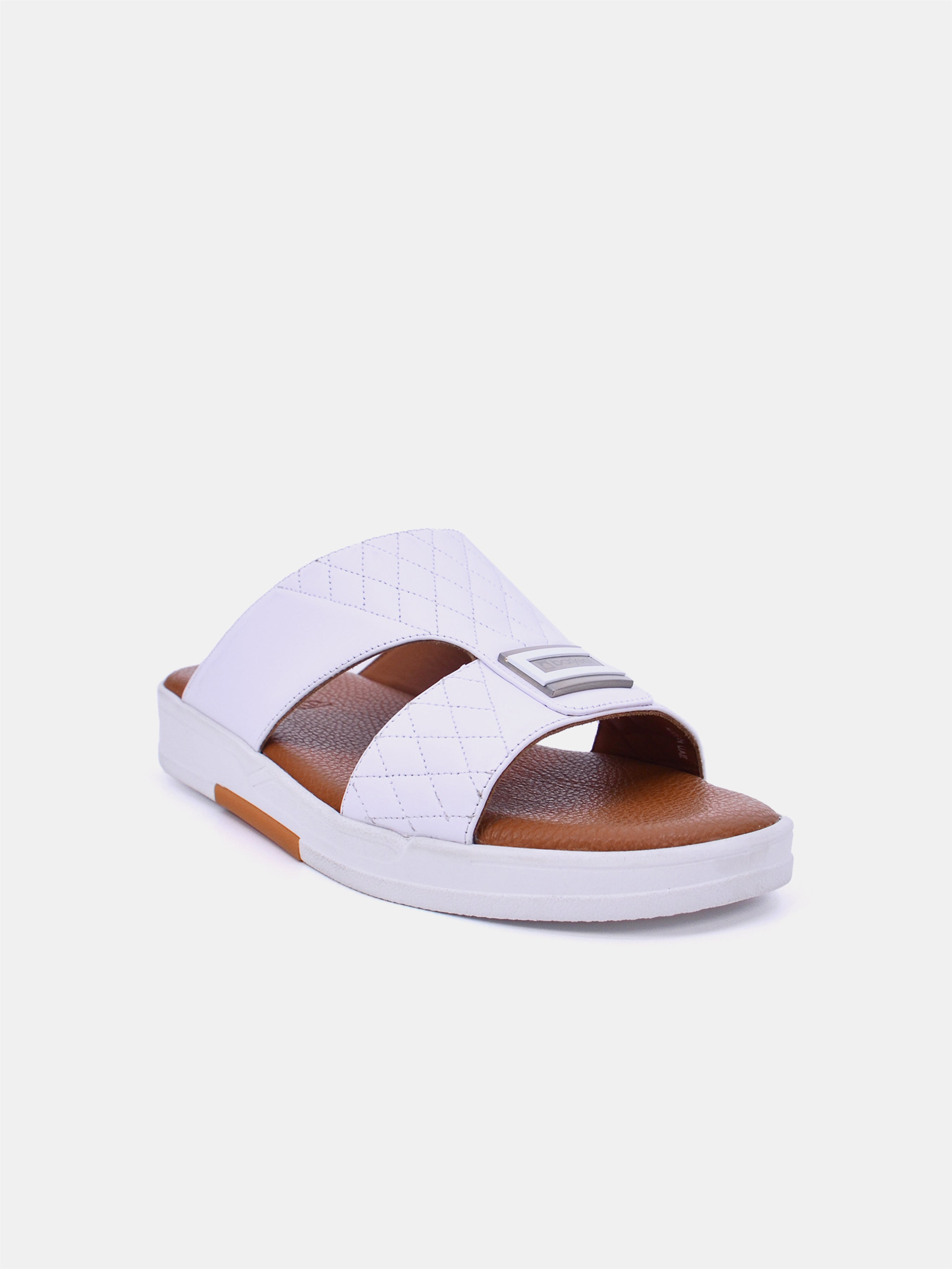 Barjeel Uno MSA138 B Boys Sandals - White