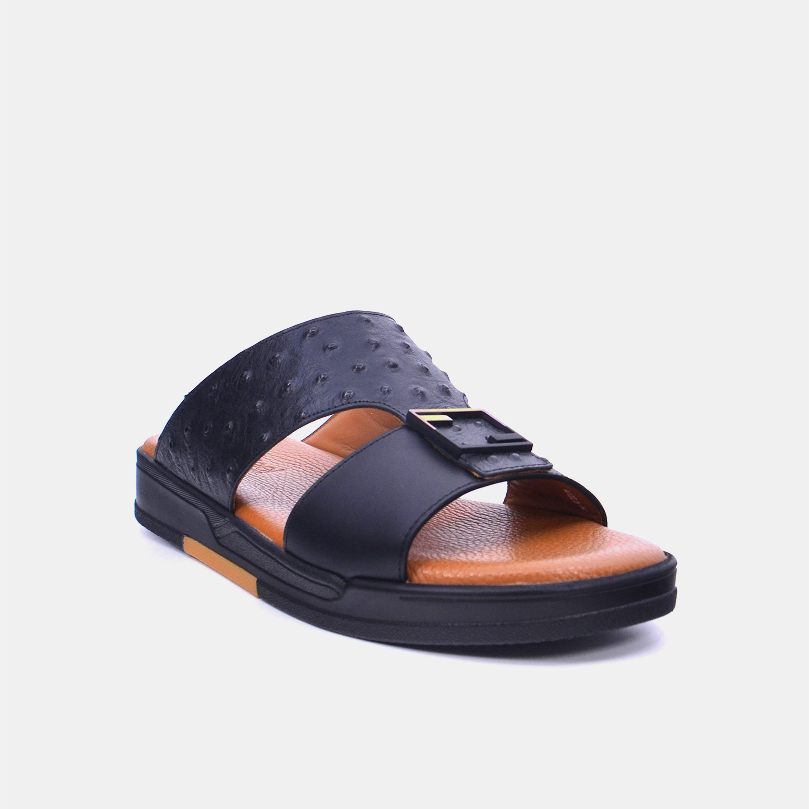 Barjeel Uno MSA132 Men's Sandals - Black
