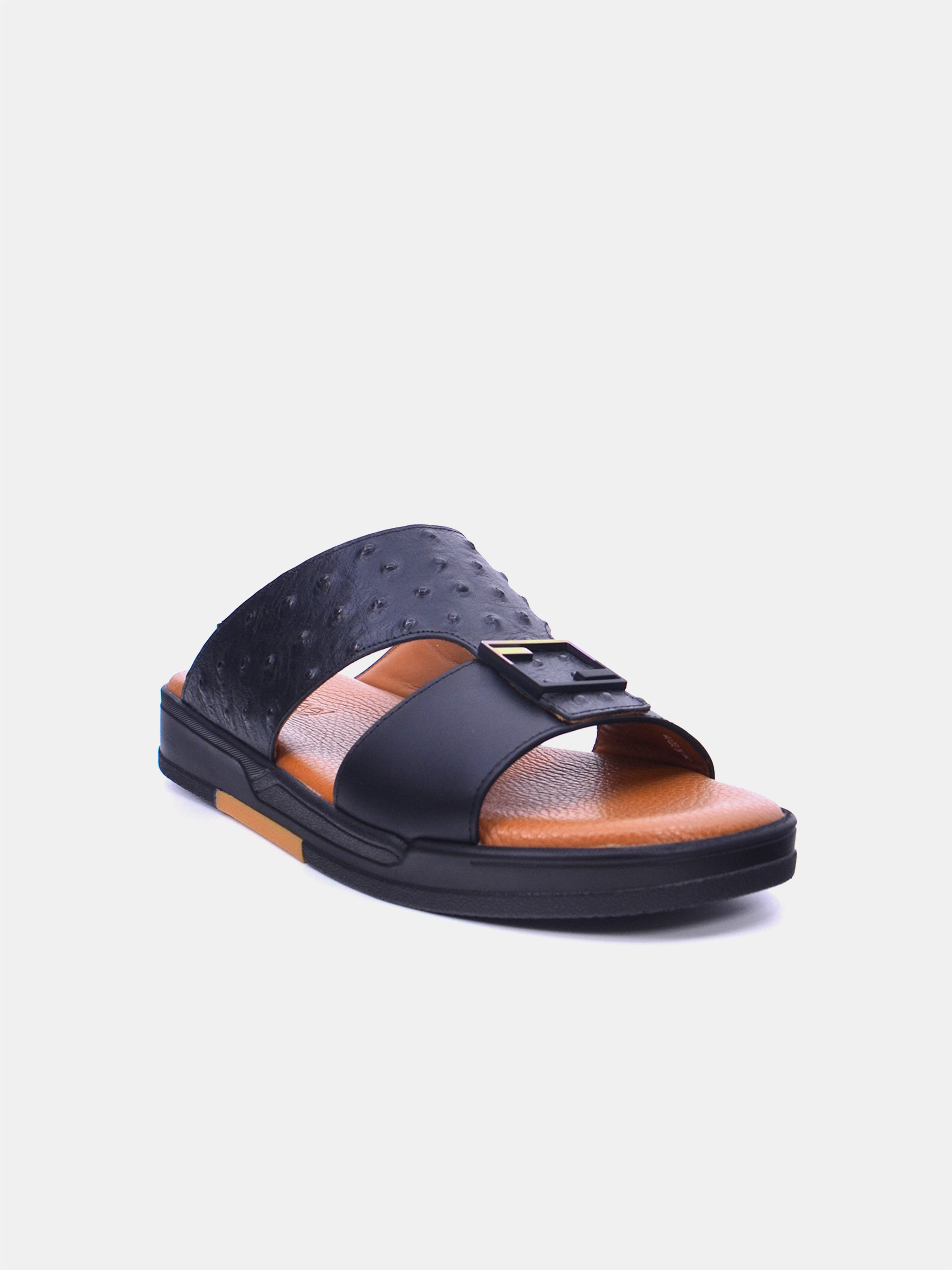 Barjeel Uno MSA132 Men's Sandals - Black