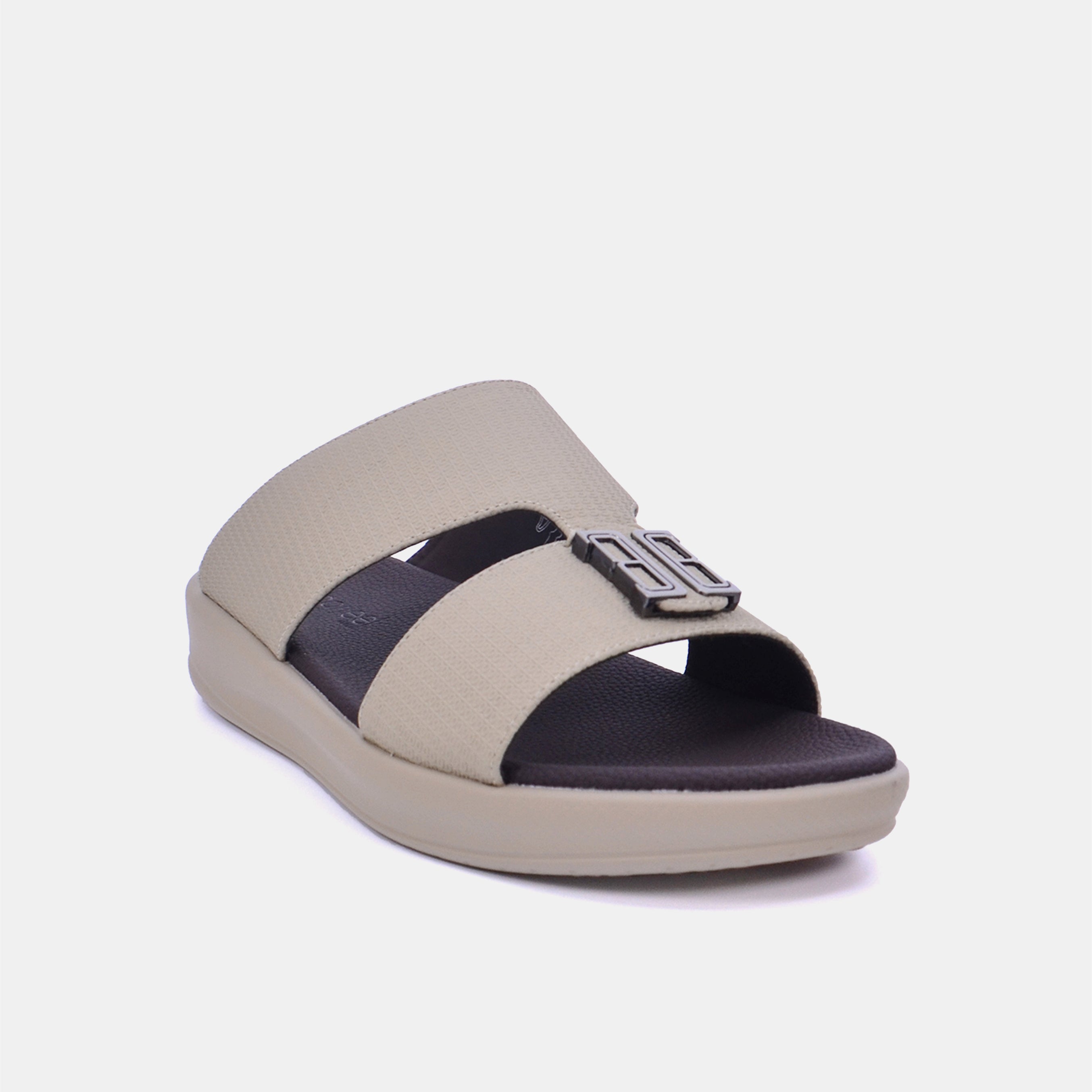 Barjeel Uno M123 Men's Sandals - Beige