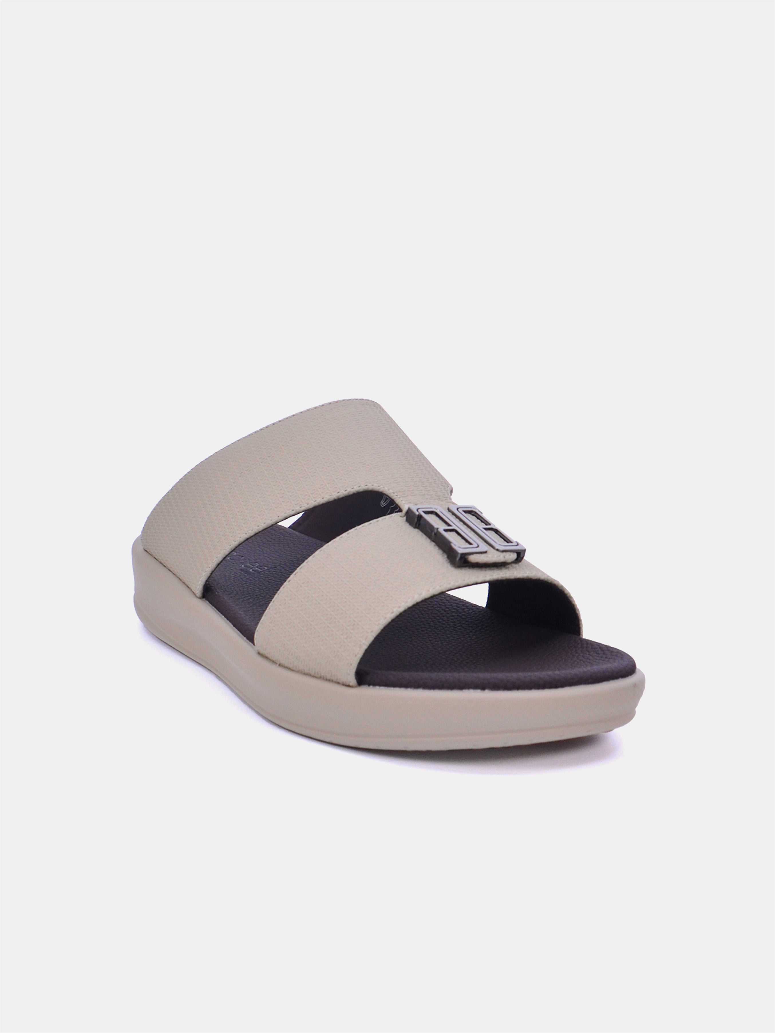 Barjeel Uno M123 Men's Sandals - Beige