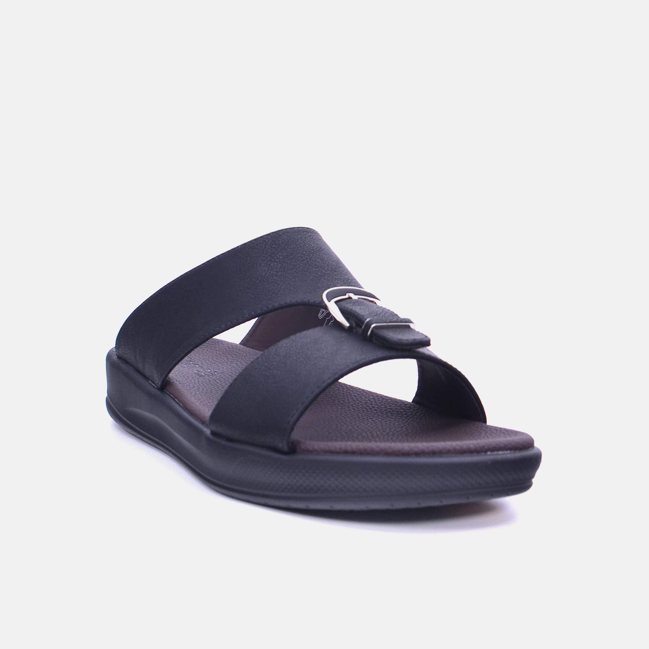 Barjeel Uno M122A Men's Sandals - Black