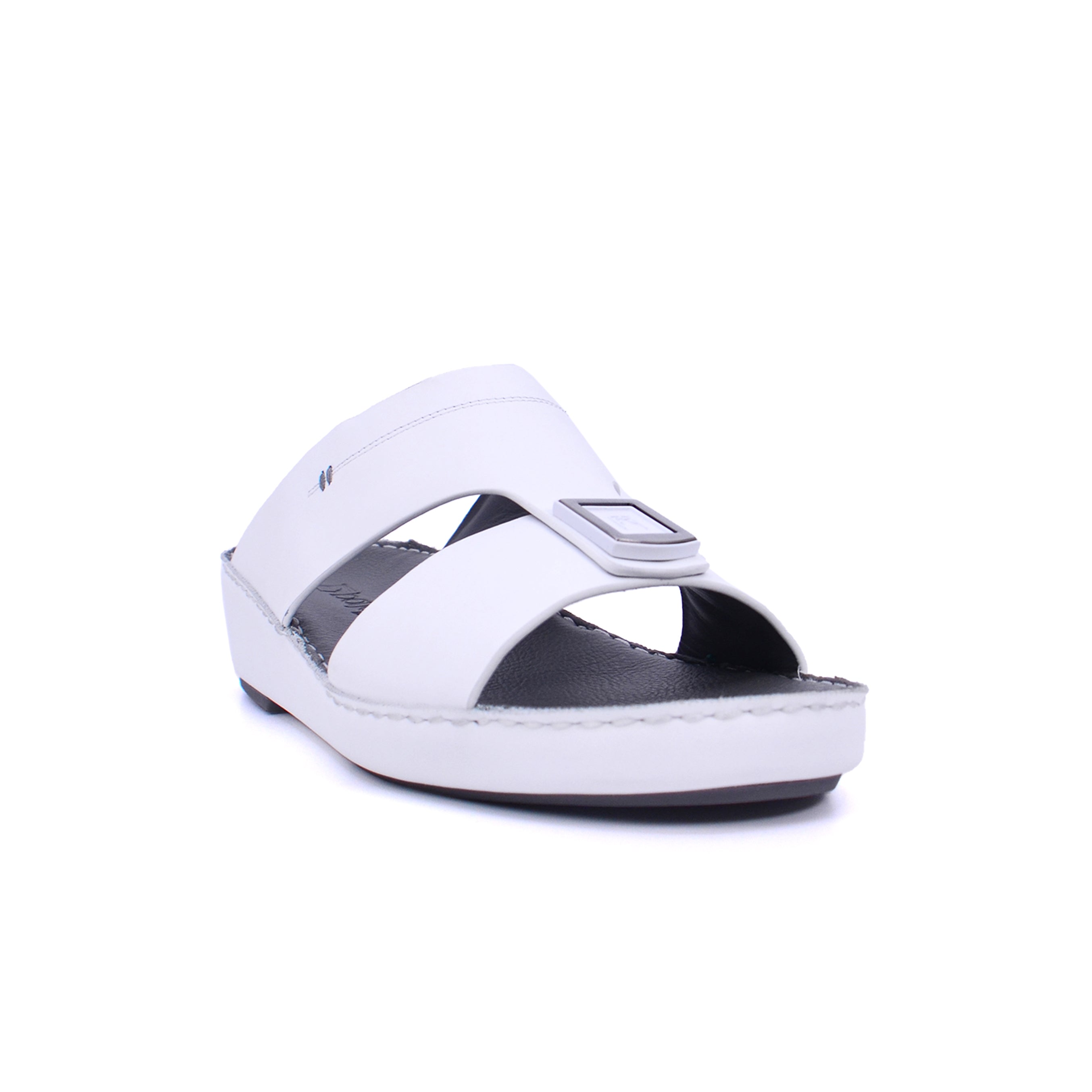 Barjeel Uno BS36 Men's Sandals - White