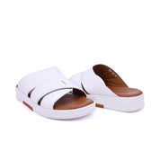 Barjeel Uno MSA125 Men's Sandals - White