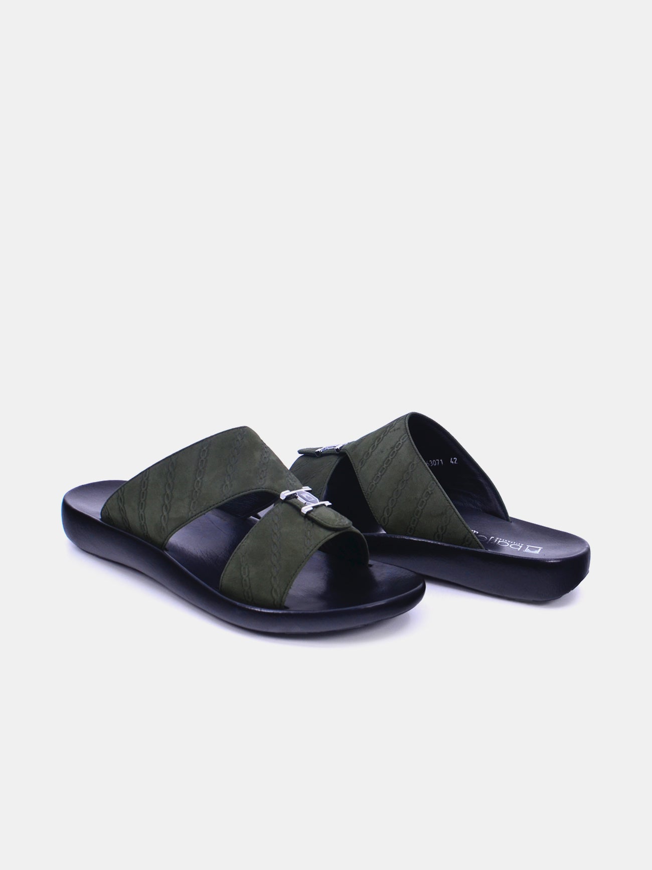 Barjeel Uno 63071 Men's Sandals - Green