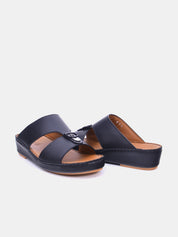 Barjeel Uno BS37 Men's Sandals - Black