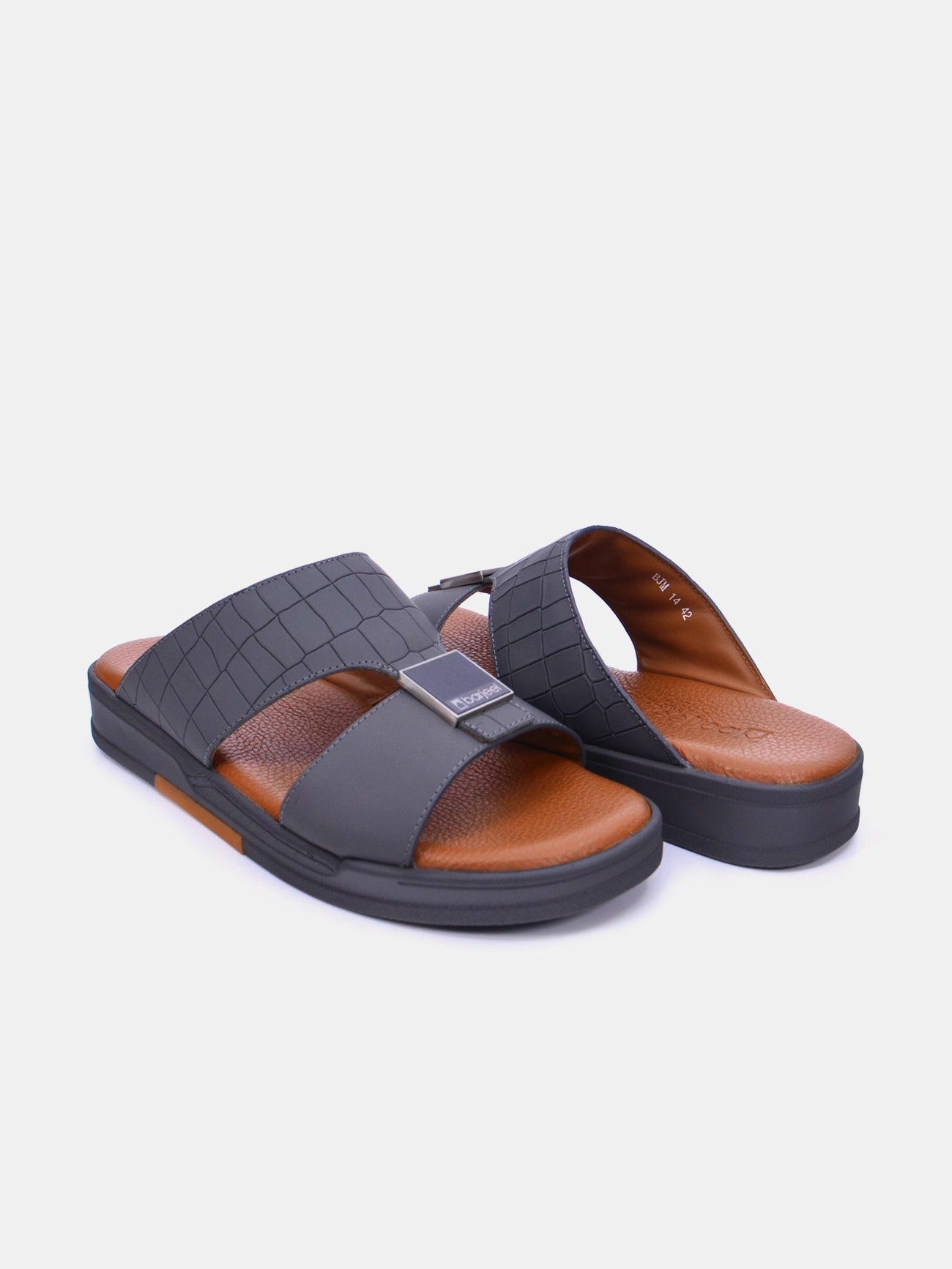 Barjeel Uno BJM14 Men's Sandals - Gray