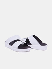 Barjeel Uno M122A Men's Sandals - White