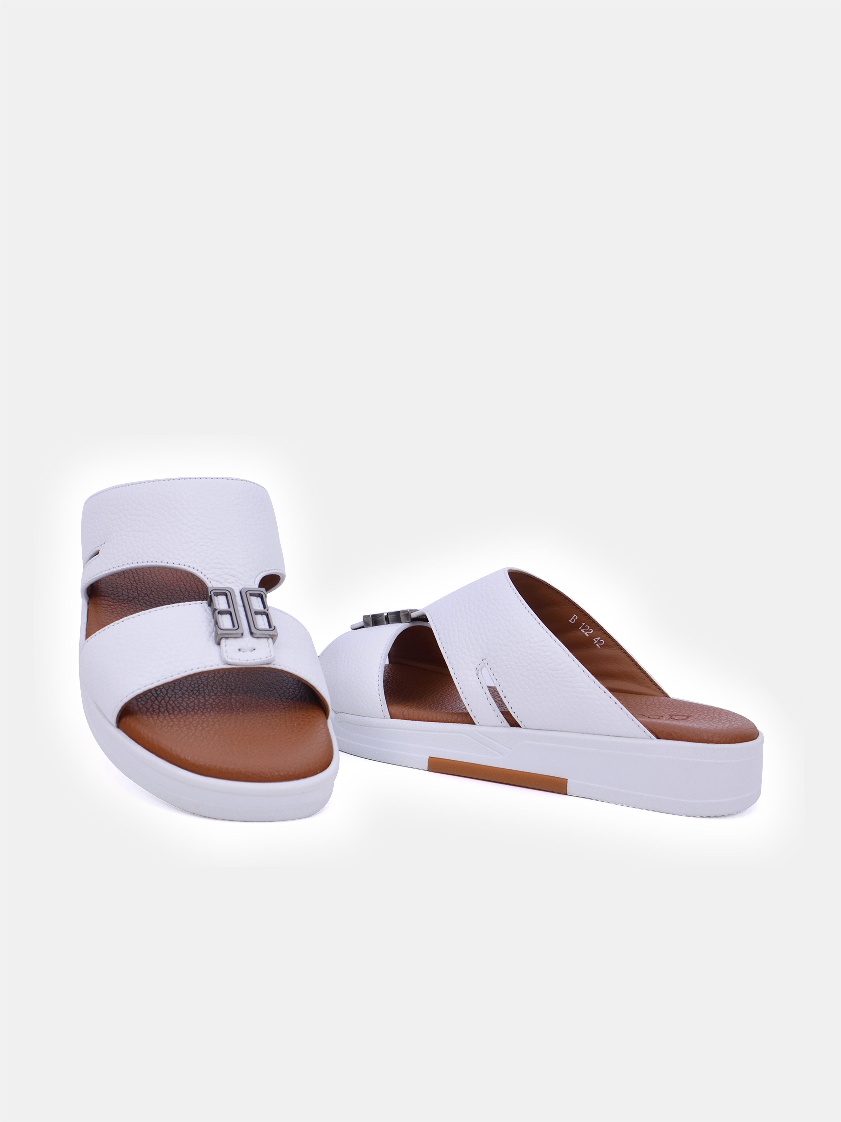 Barjeel Uno TAM B - 122 Men's Sandals - White