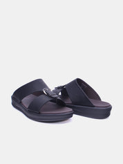 Barjeel Uno M122A Men's Sandals - Black