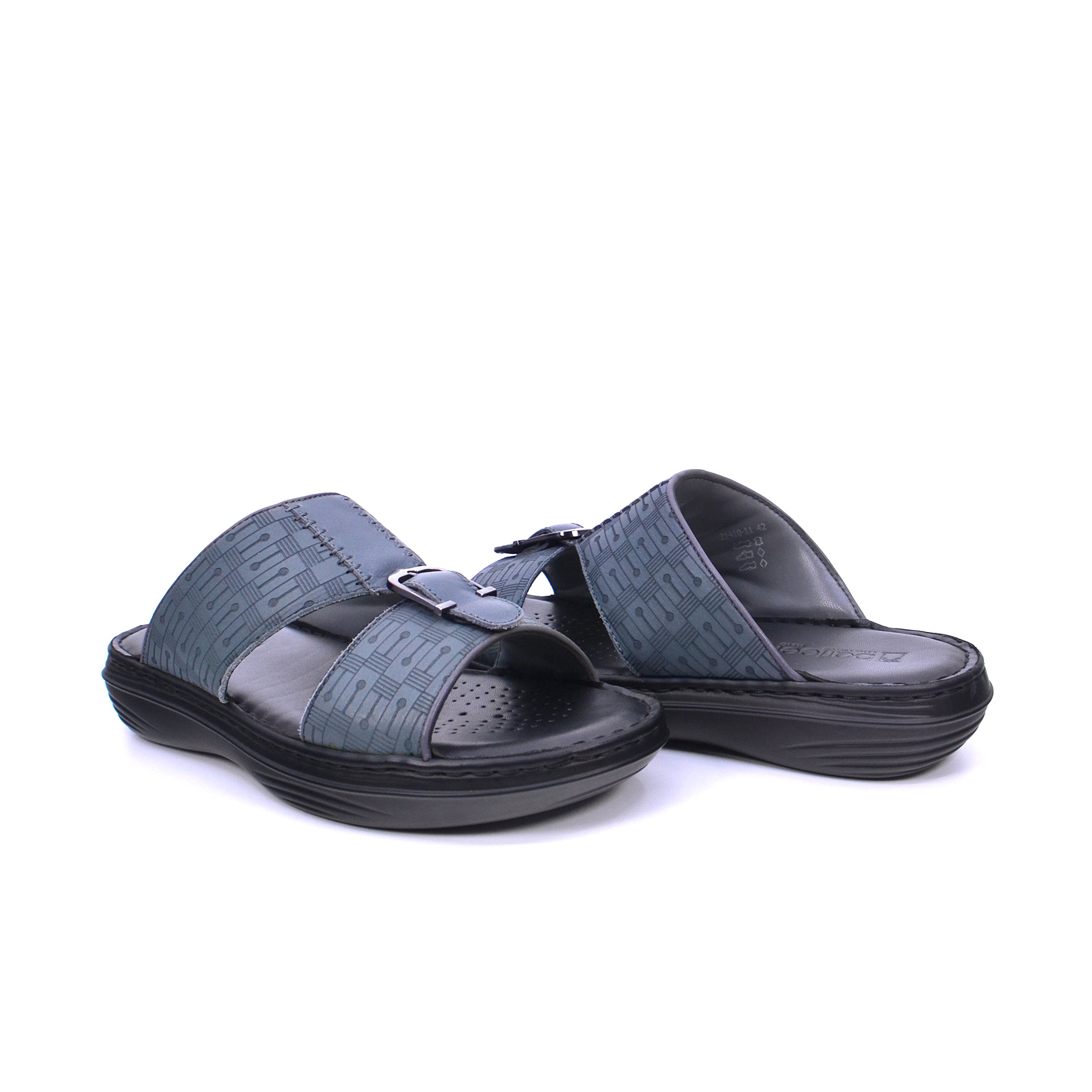 Barjeel Uno 21410 - 11 Men's Sandals - Gray