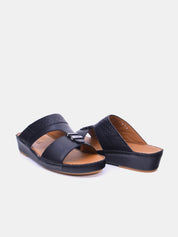 Barjeel Uno BS38 Men's Sandals - Black