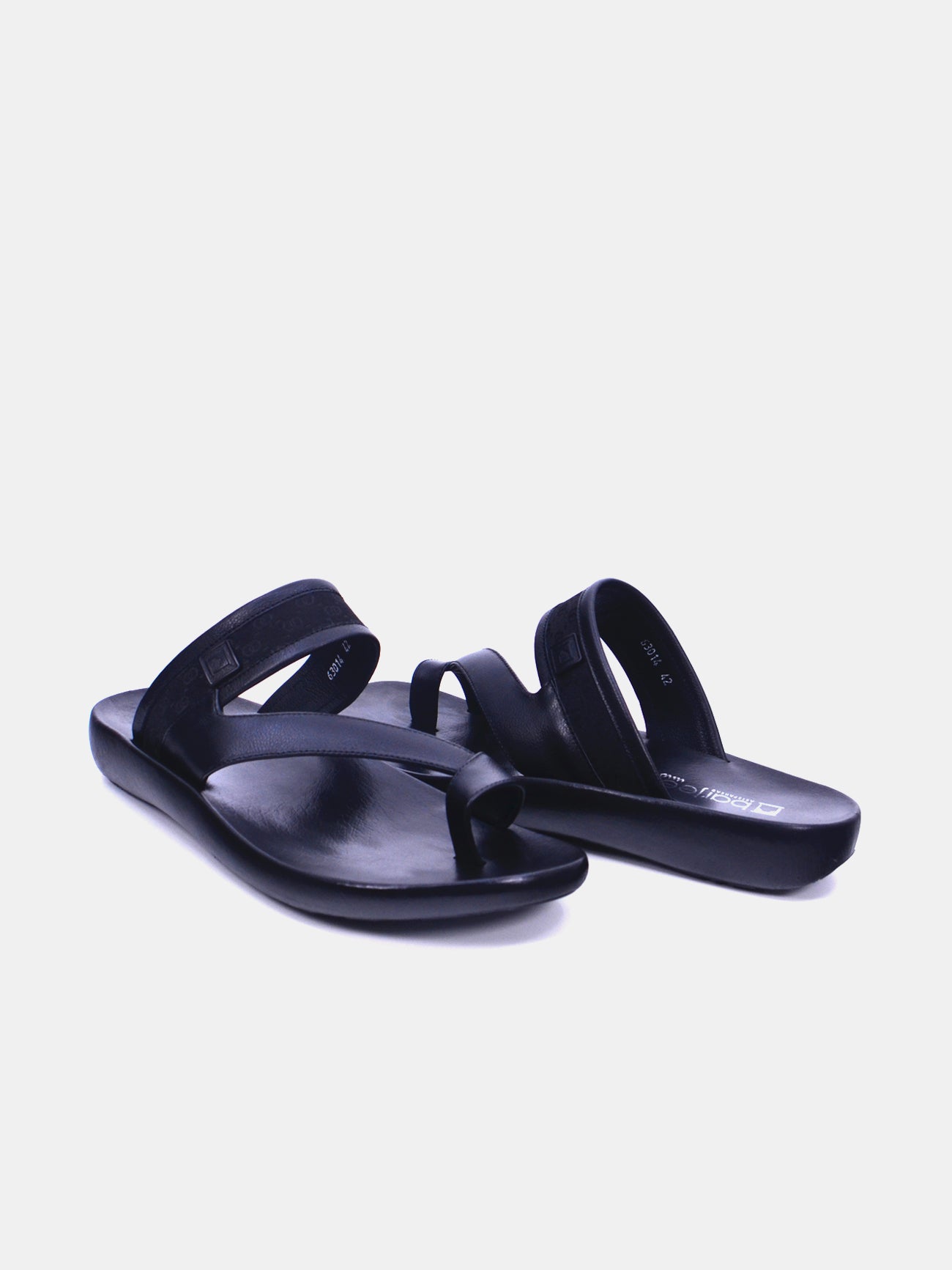 Barjeel Uno 63014 Men's Sandals - Black
