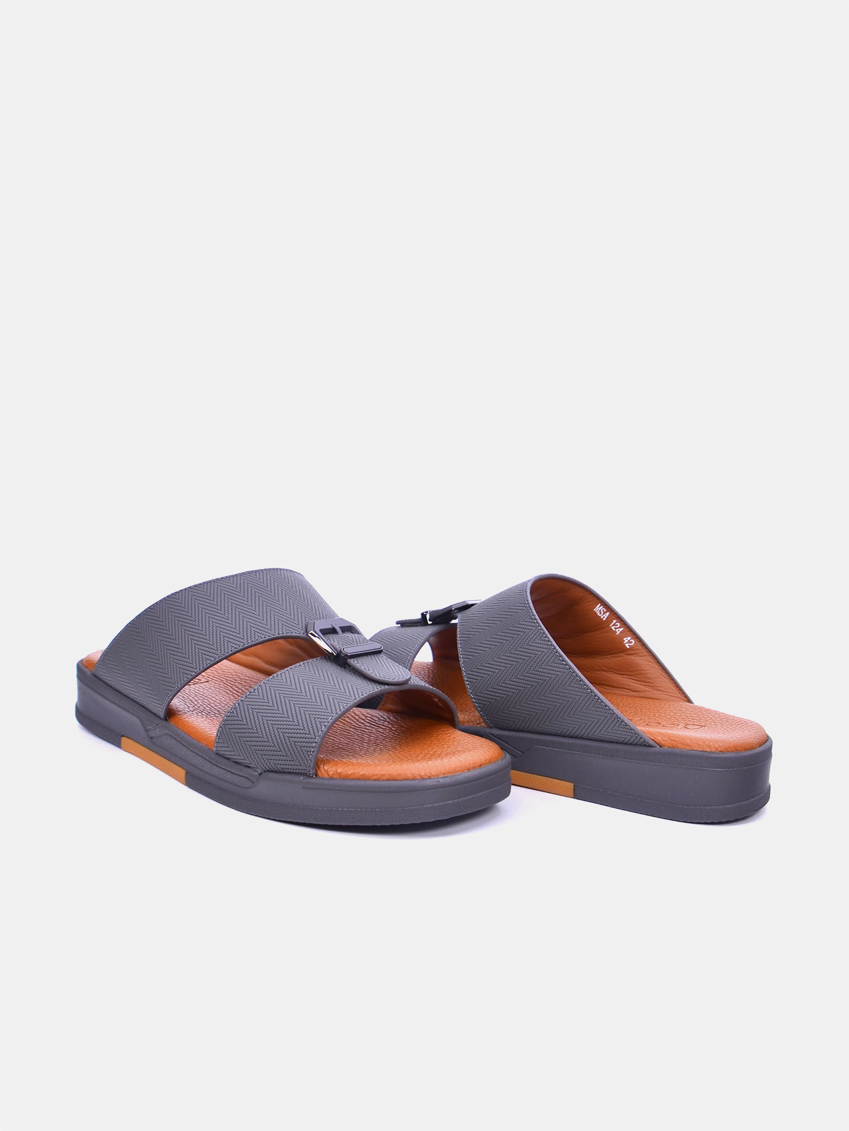 Barjeel Uno MSA124 Men's Sandals - Gray