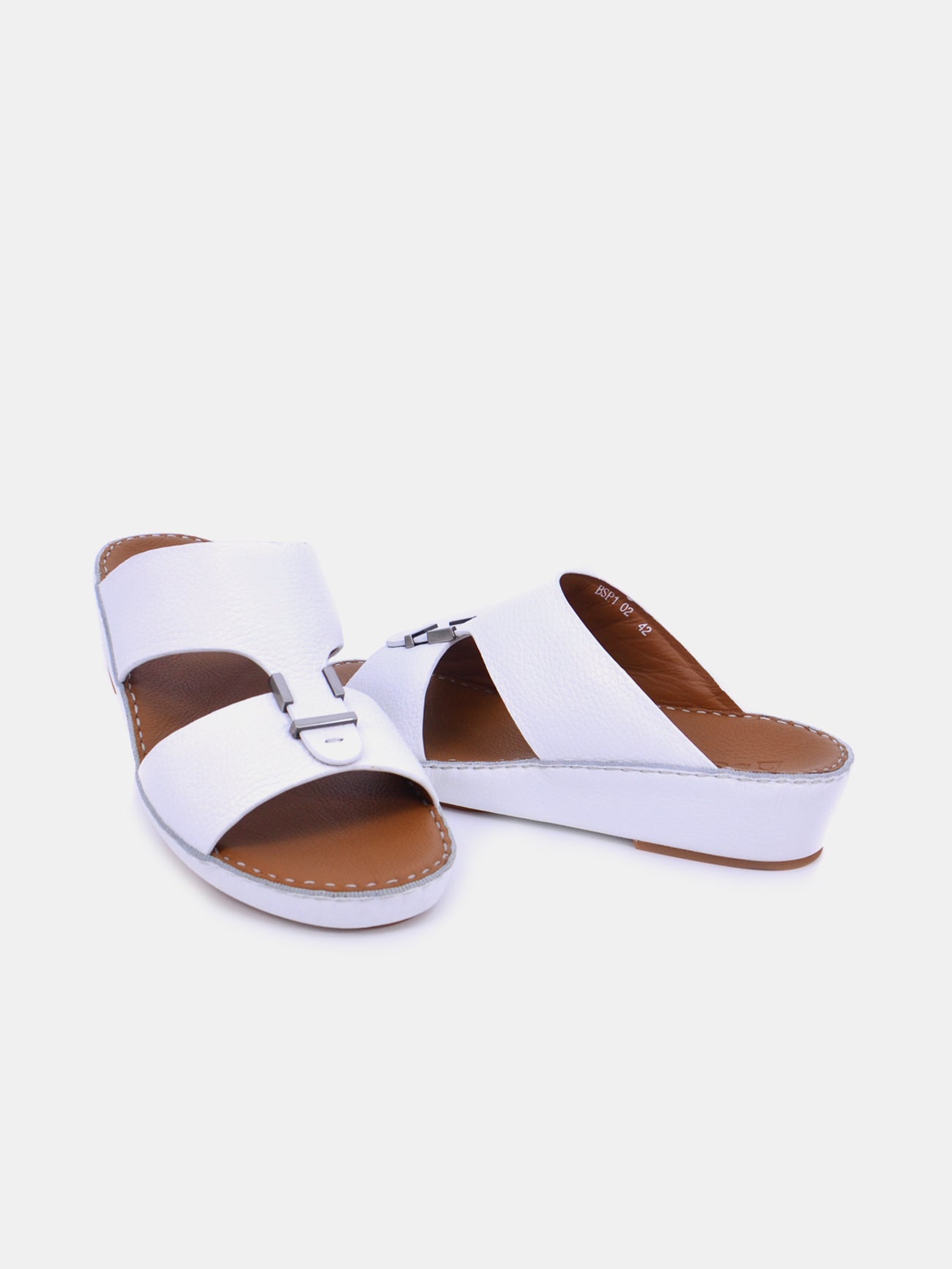 Barjeel Uno BSP1 - 02 Men's Sandals - White