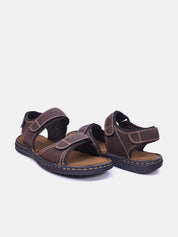 Barjeel Uno 0778 - 1 Men's Sandals - Brown