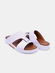 Barjeel Uno BJM14 Men's Sandals - White
