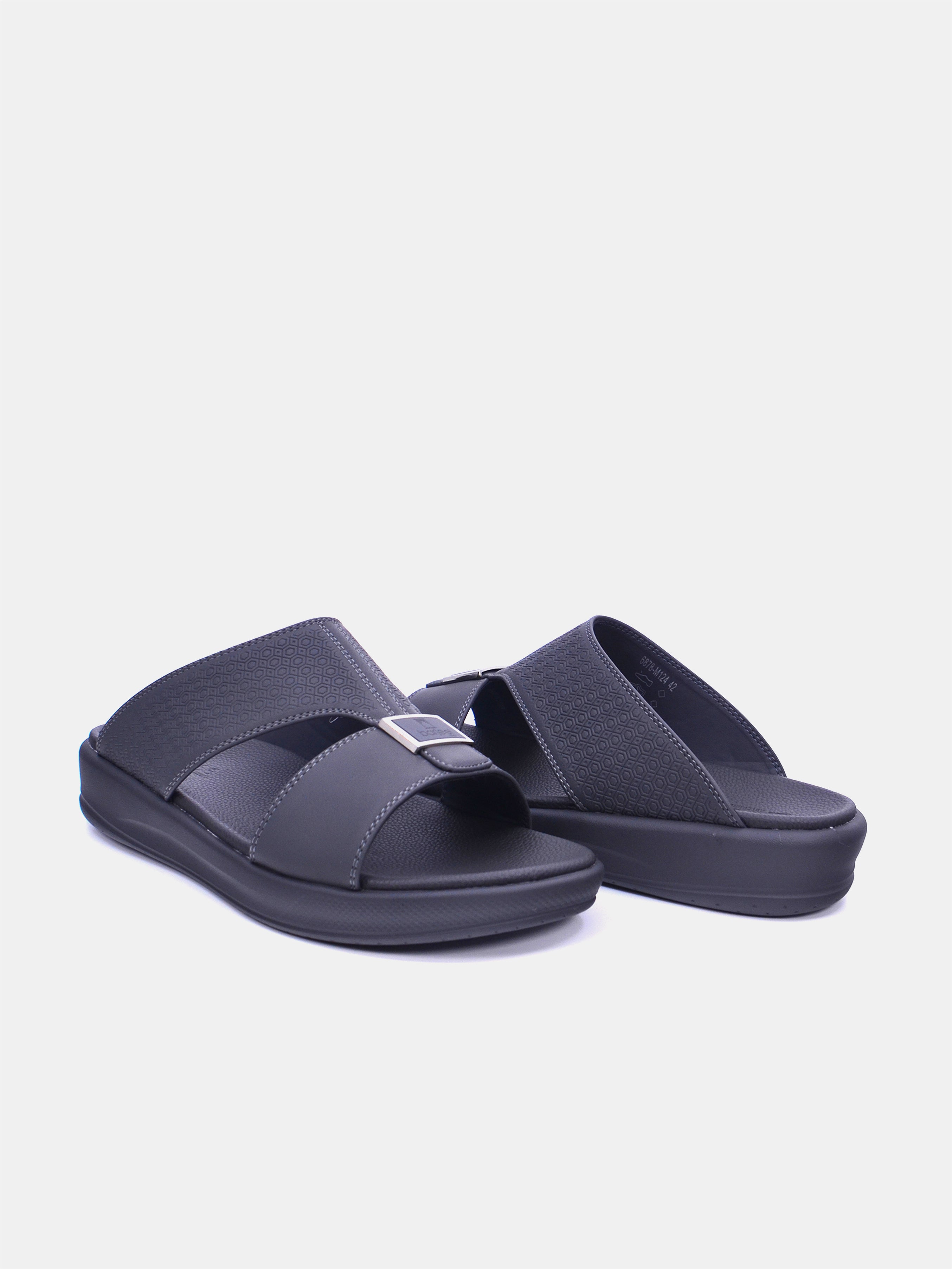 Barjeel Uno M124 Men's Sandals - Gray