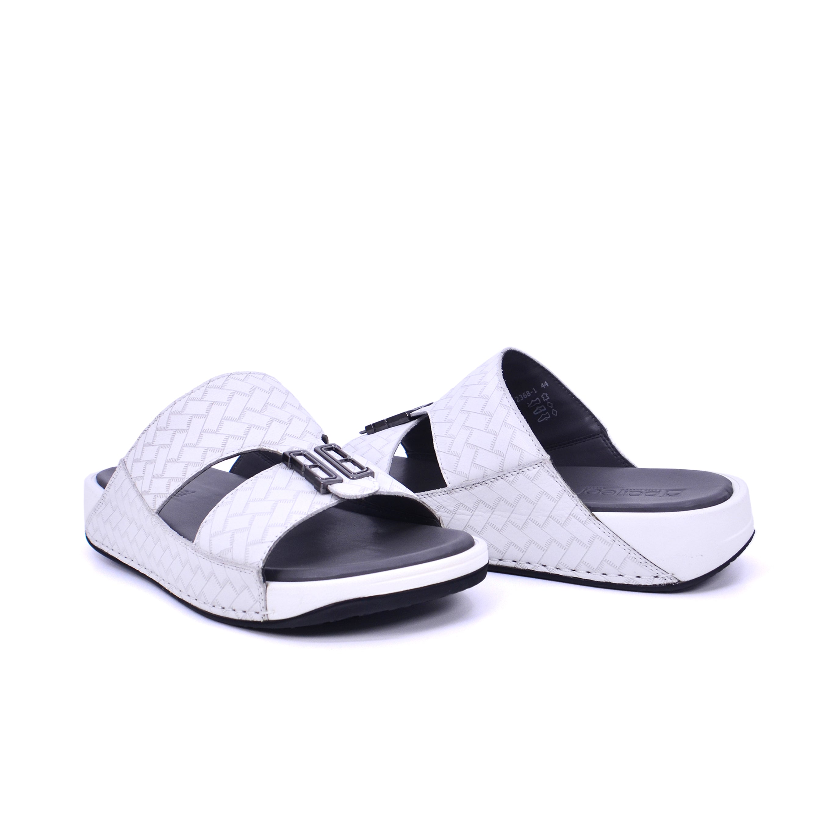 Barjeel Uno 2368 - 1 Men's Sandals - White