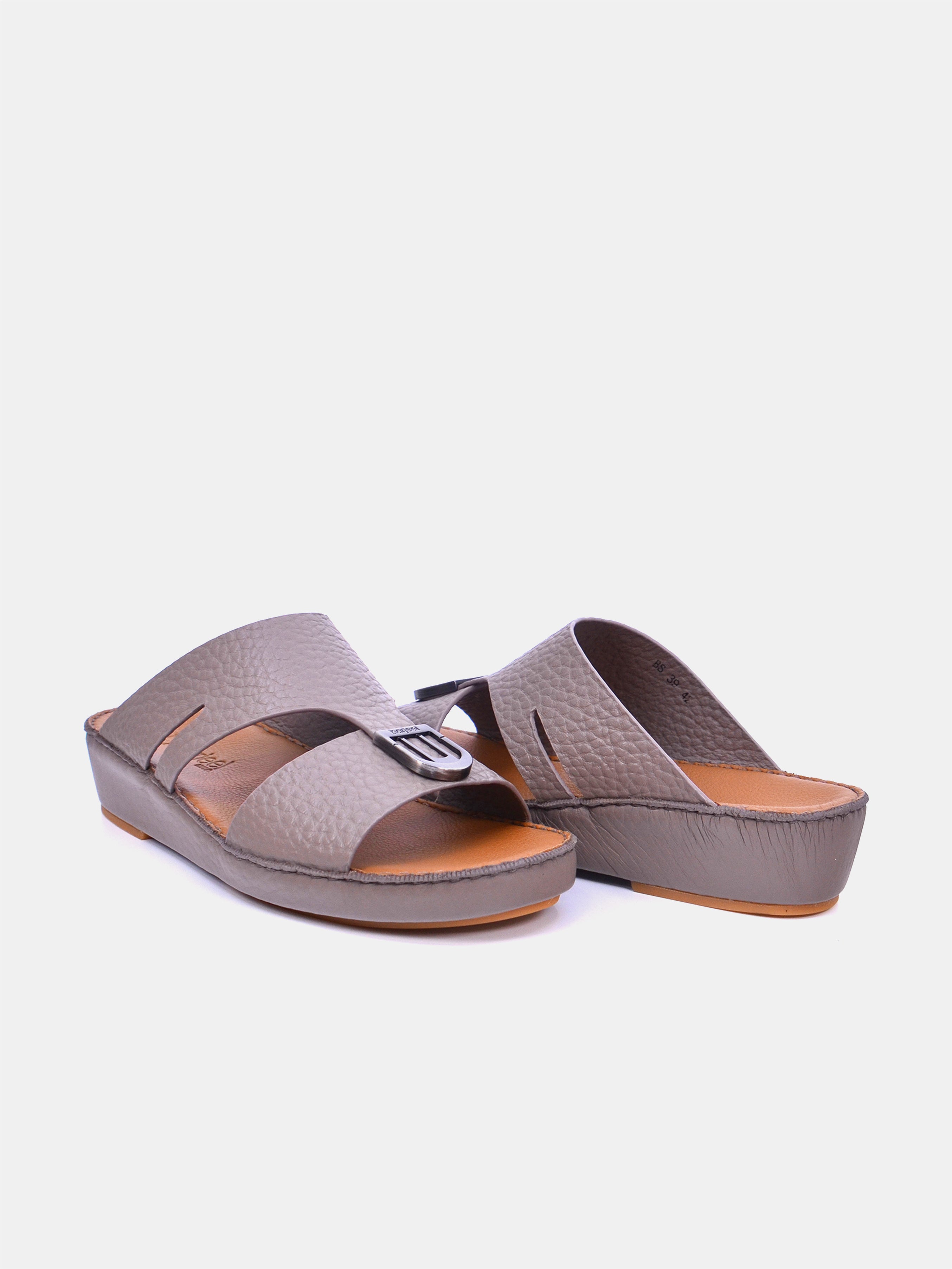 Barjeel Uno BS39 Men's Sandals - Taupe