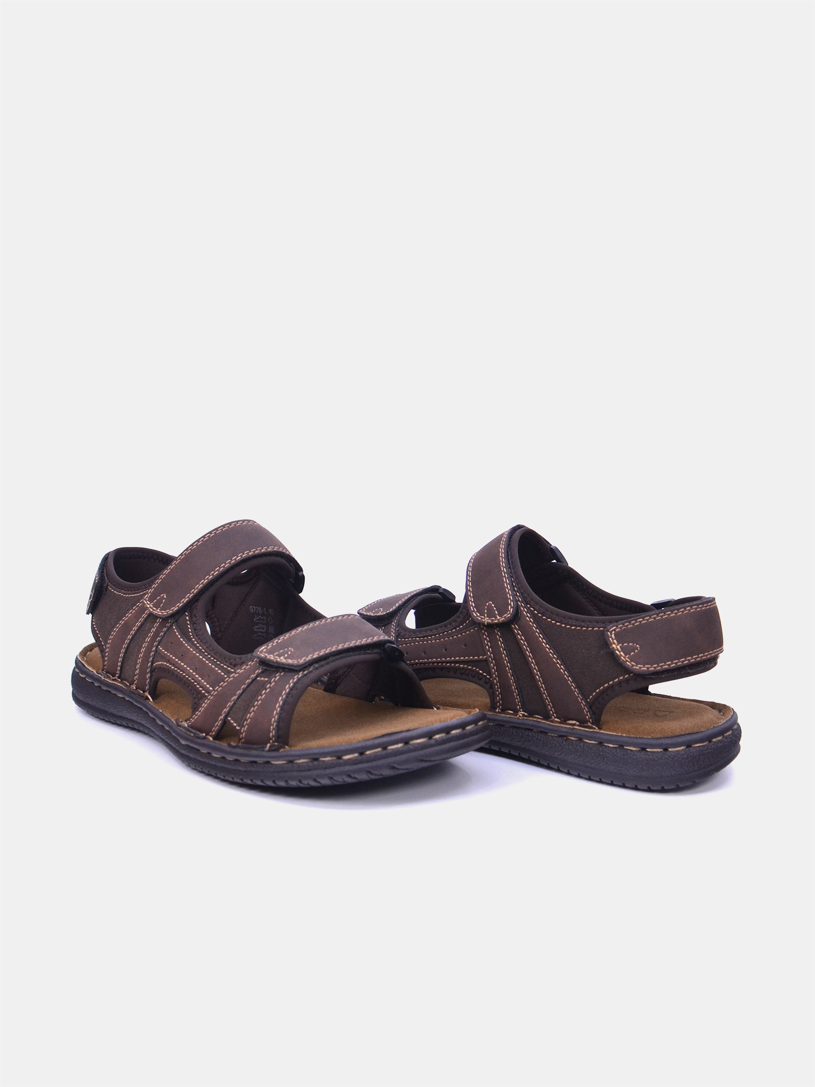 Barjeel Uno 0778 - 2 Men's Sandals - Black