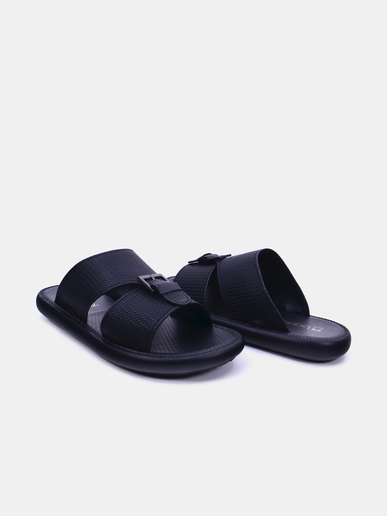 Barjeel Uno 29653 - 07 Men's Sandals - Black