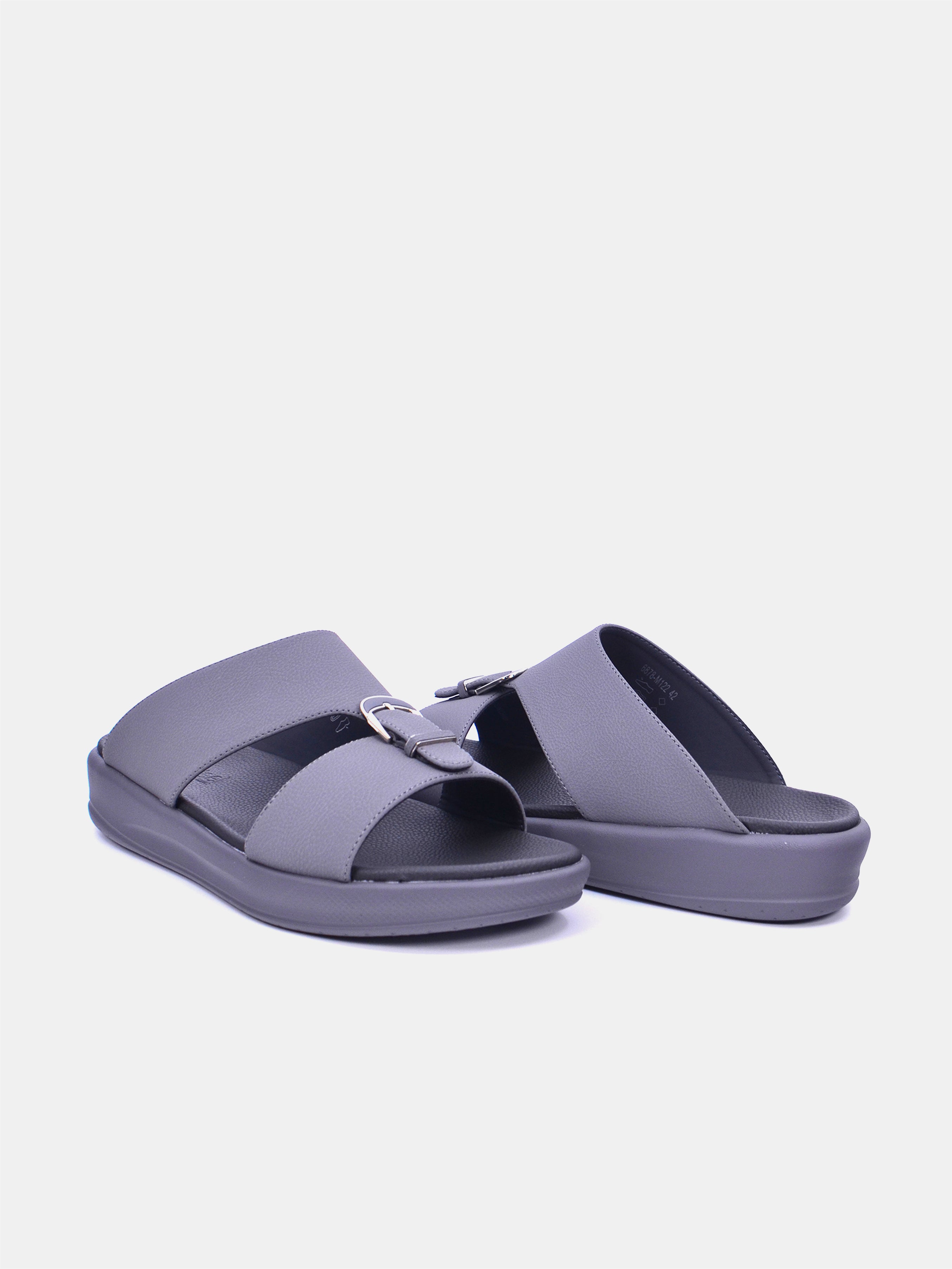Barjeel Uno M122A Men's Sandals - Gray