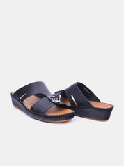 Barjeel Uno BS39 Men's Sandals - Black