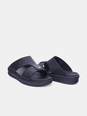 Barjeel Uno M121 Men's Sandals - Black