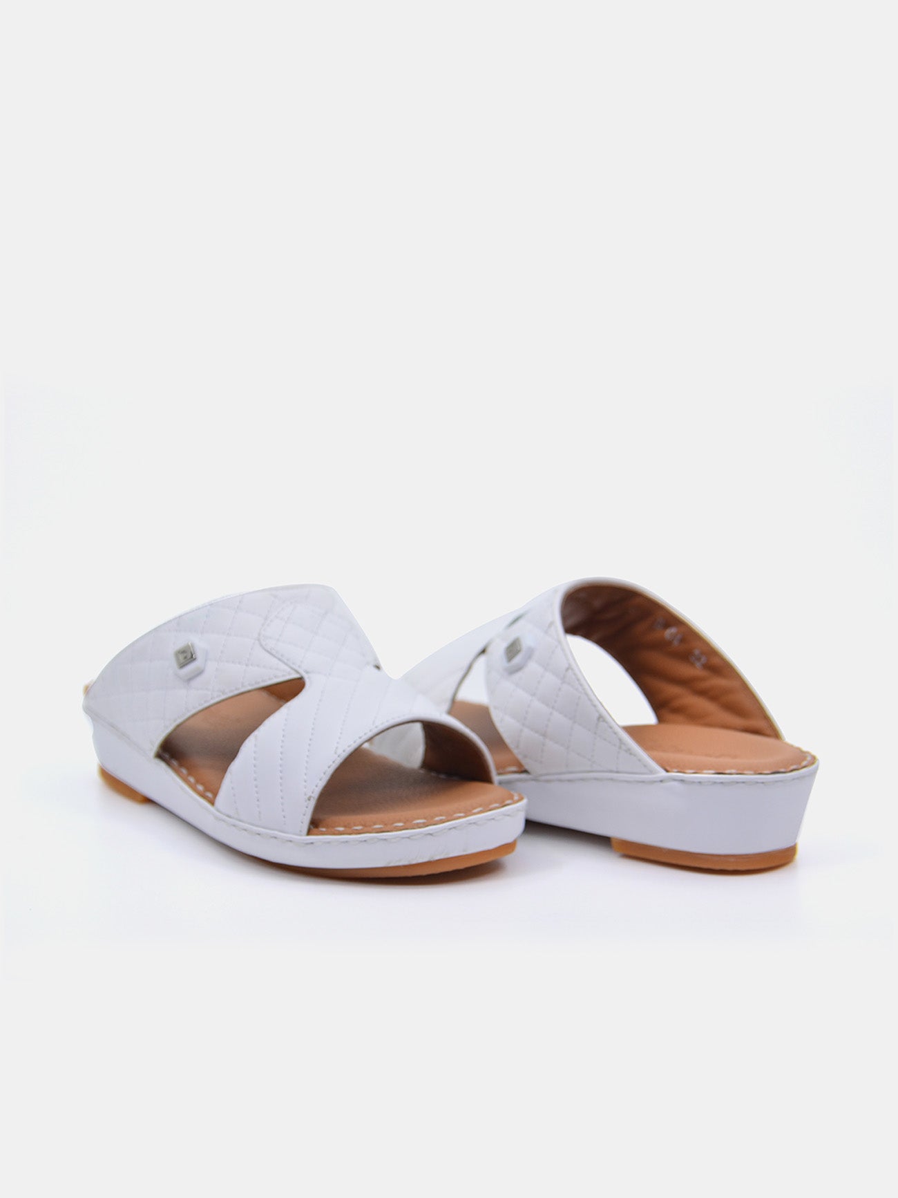 Barjeel Uno B 04 Men's Sandals - White