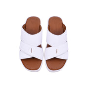 Barjeel Uno MSA125 Men's Sandals - White