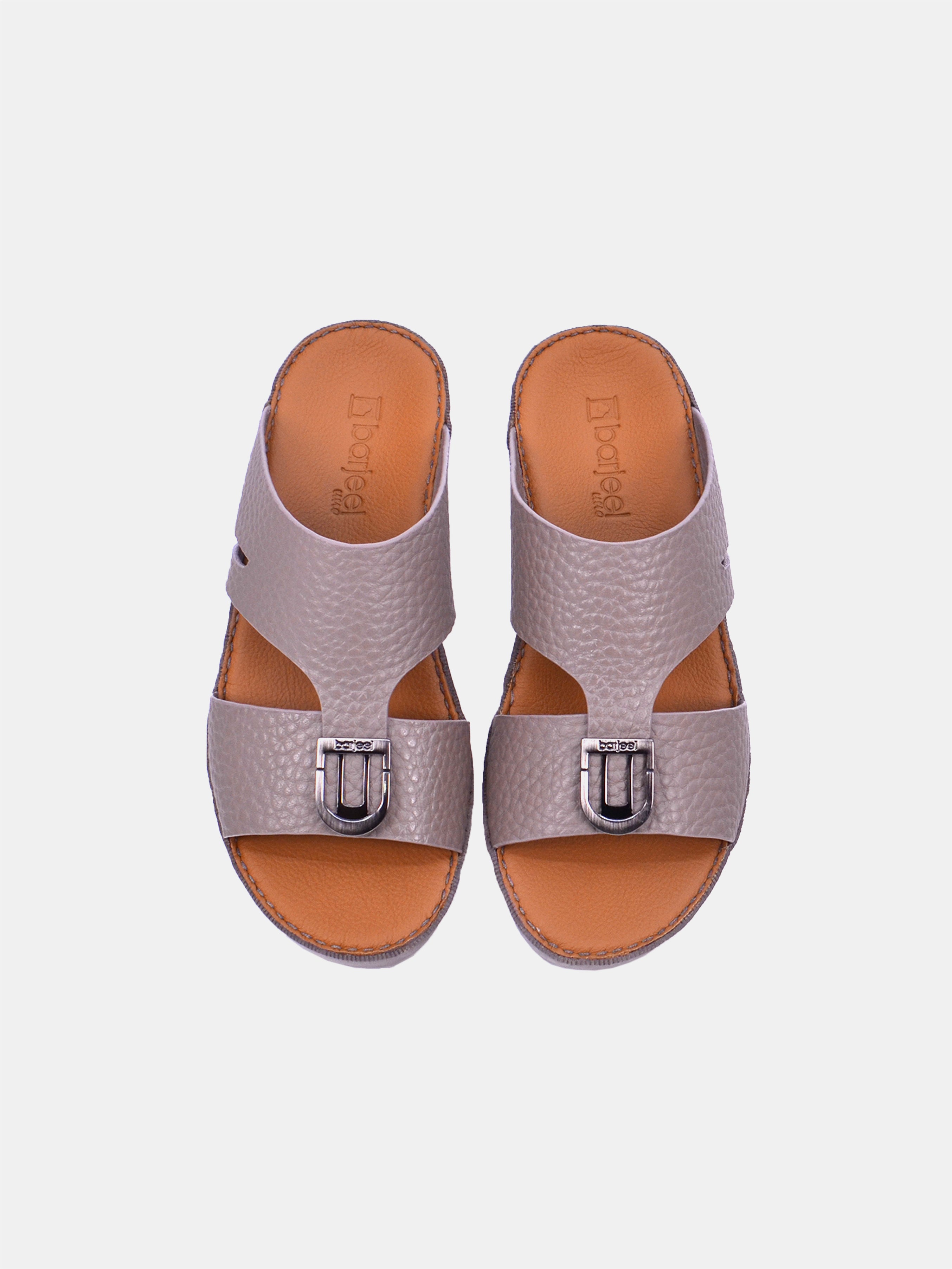 Barjeel Uno BS39 Men's Sandals - Taupe