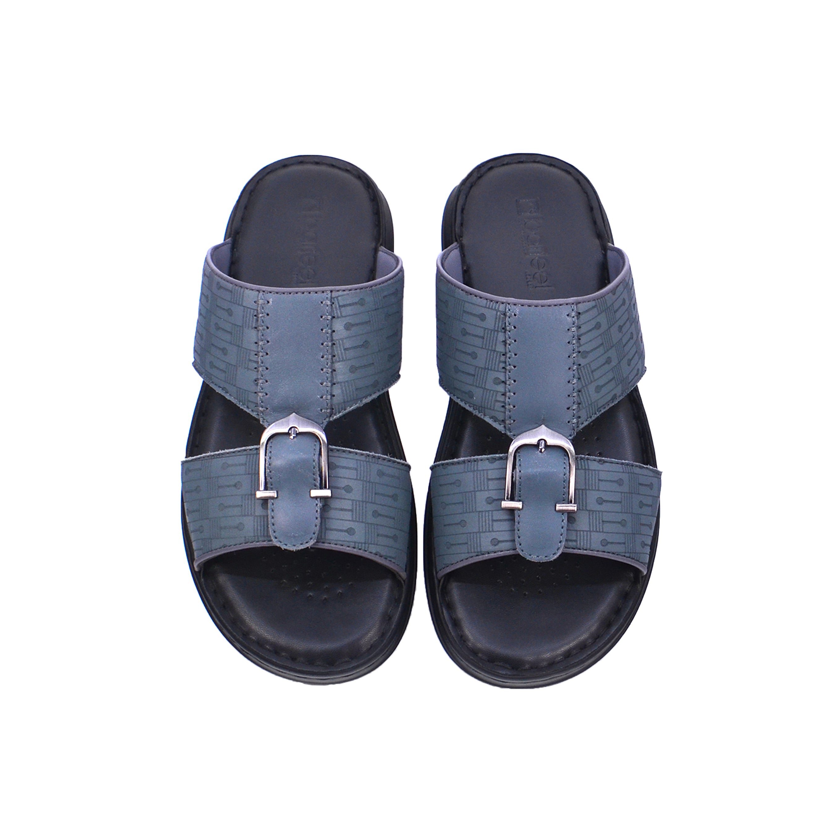 Barjeel Uno 21410 - 11 Men's Sandals - Gray