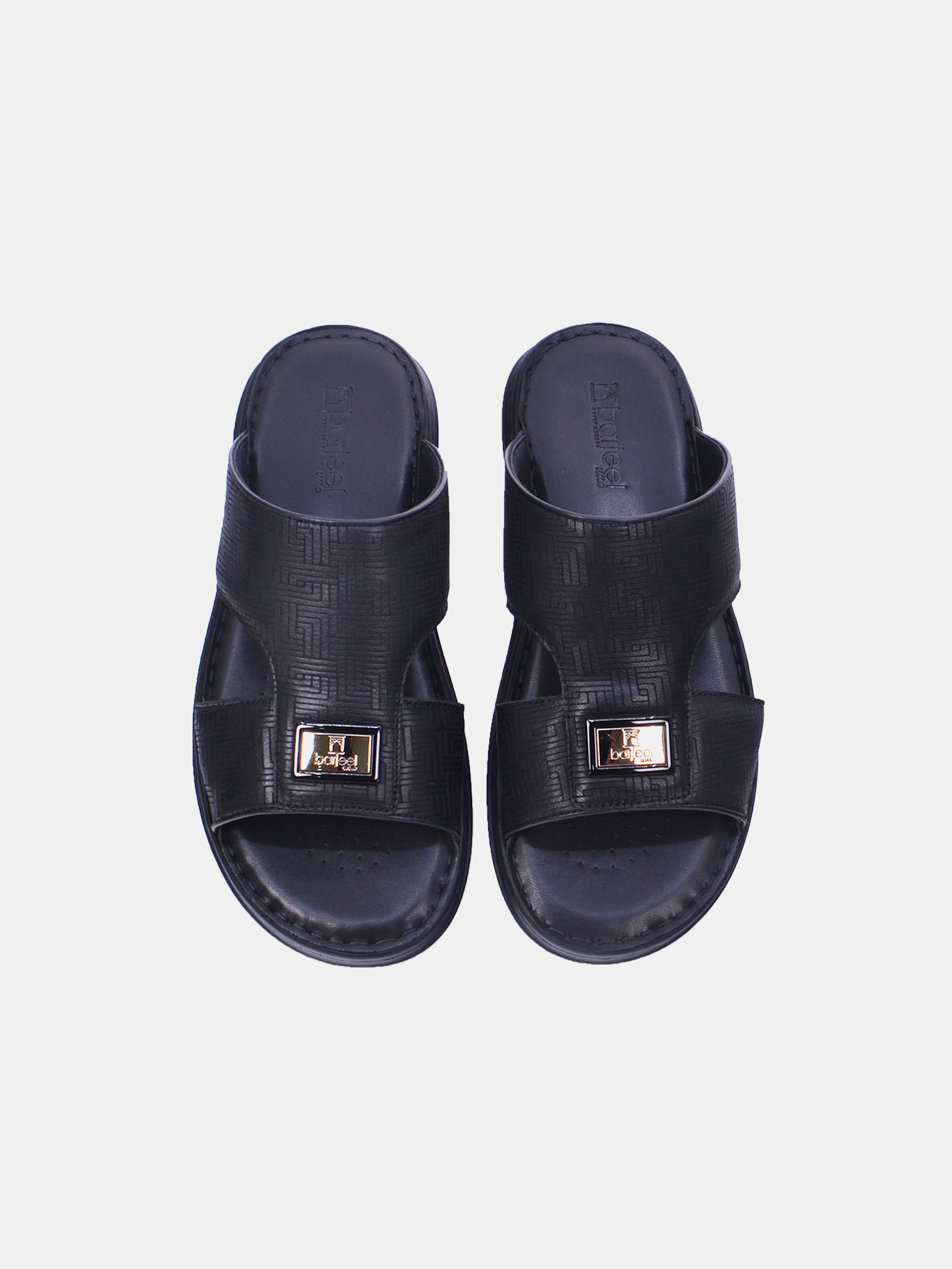 Barjeel Uno 21410 - 61 Men's Sandals - Black