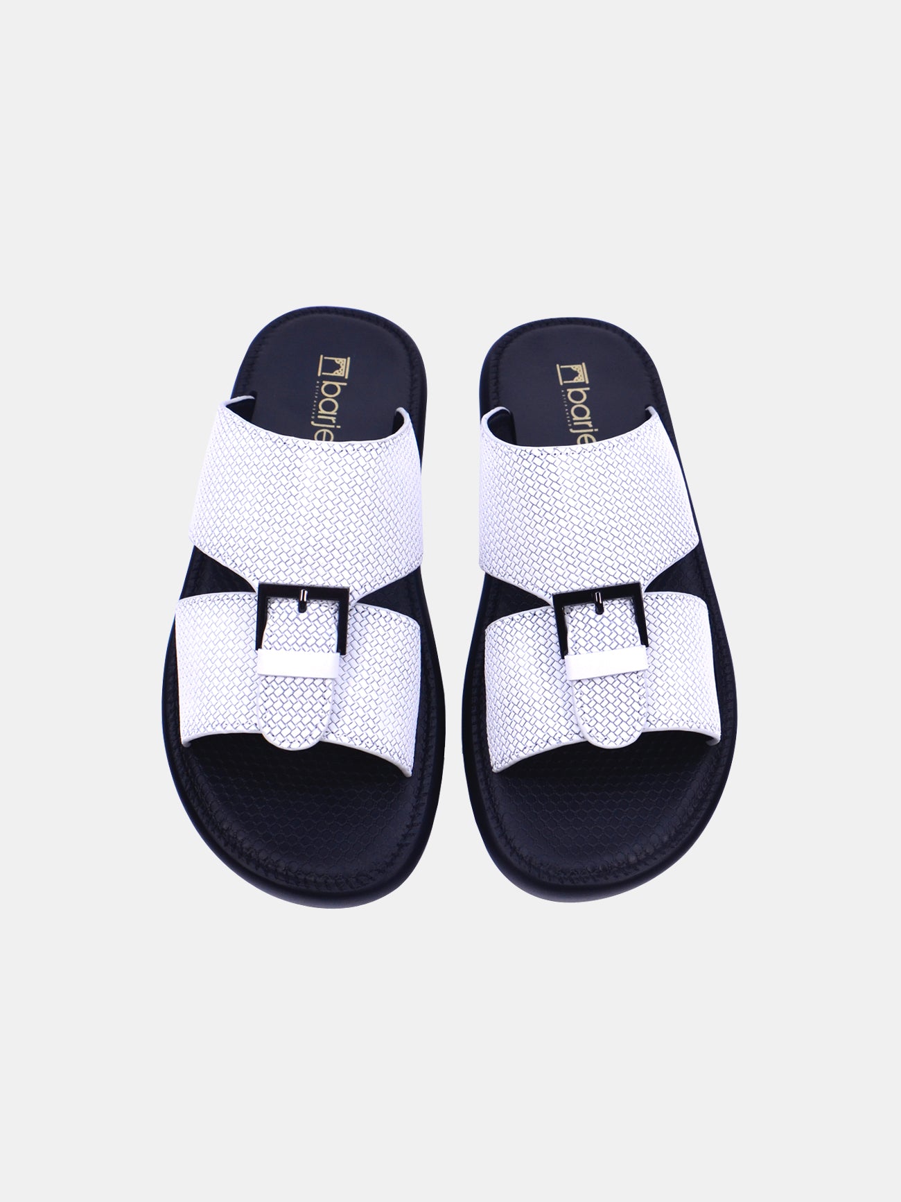 Barjeel Uno 29653 - 07 Men's Sandals - White