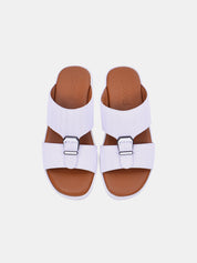 Barjeel Uno MSA124 Men's Sandals - White