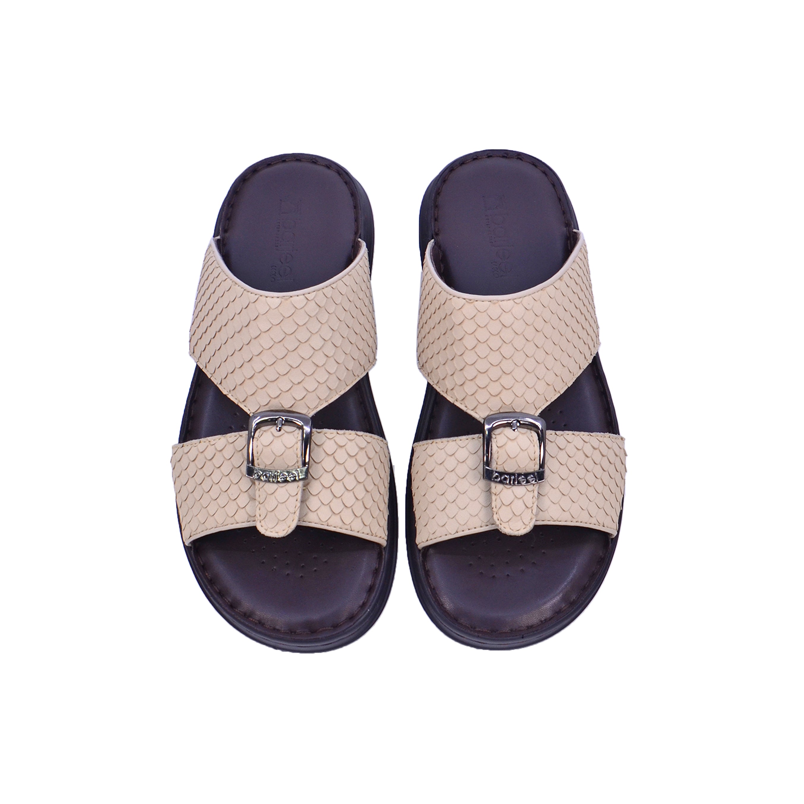 Barjeel Uno 21410 - 62 Men's Sandals - Beige