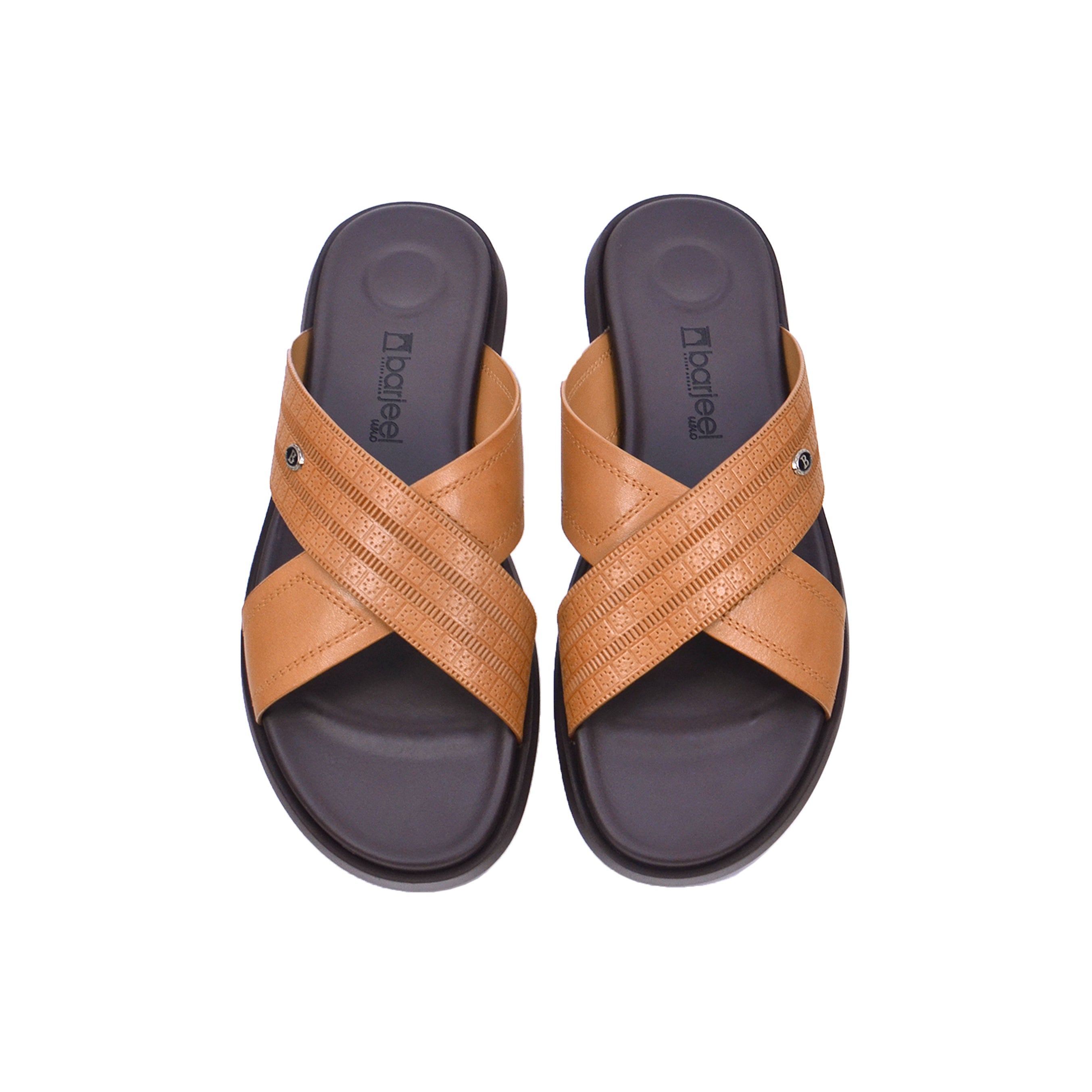 Barjeel Uno 8096 - 11 Men's Sandals - Brown