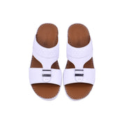 Barjeel Uno BS38 Men's Sandals - White