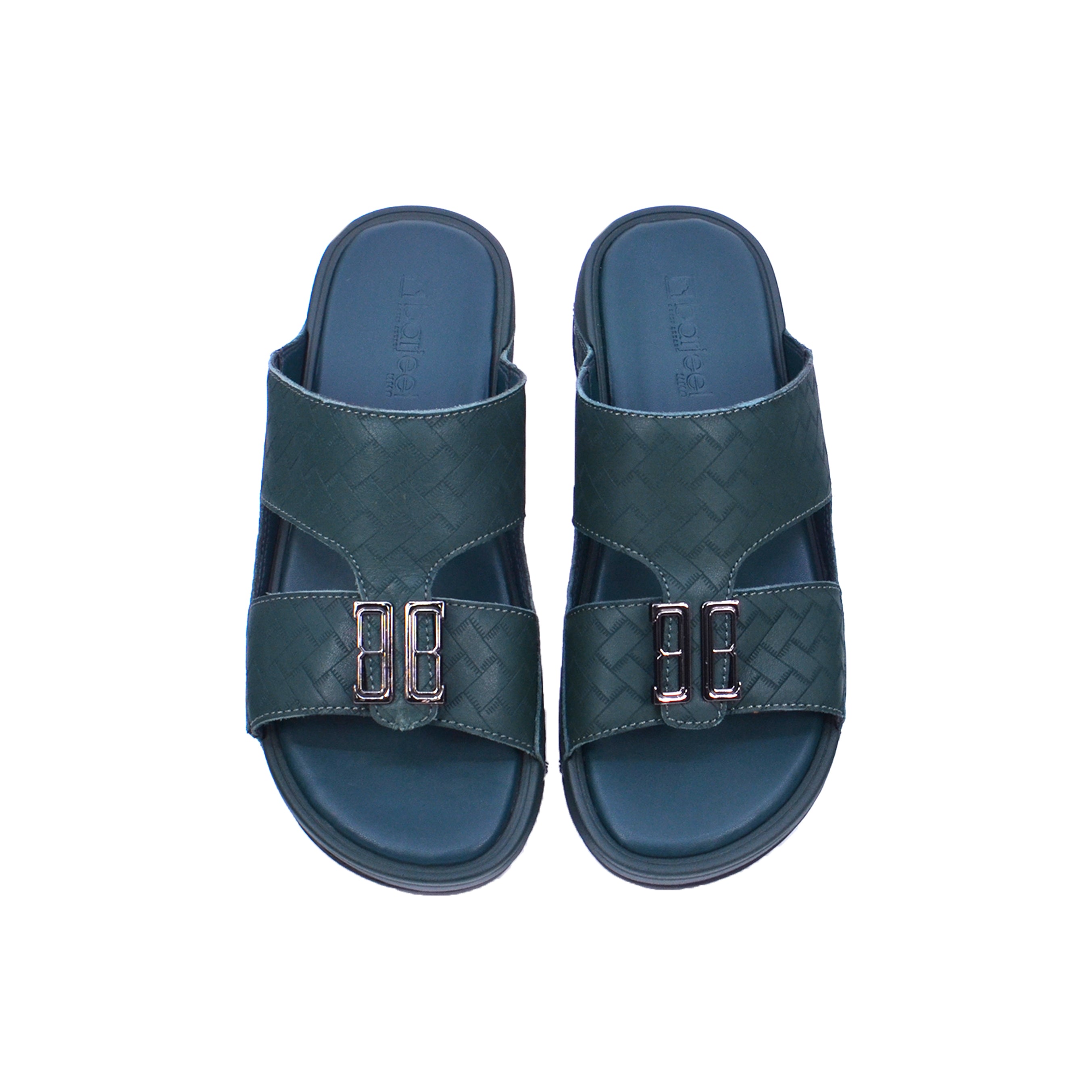 Barjeel Uno 2368 - 1 Men's Sandals - Green
