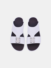 Barjeel Uno M123 Men's Sandals - White